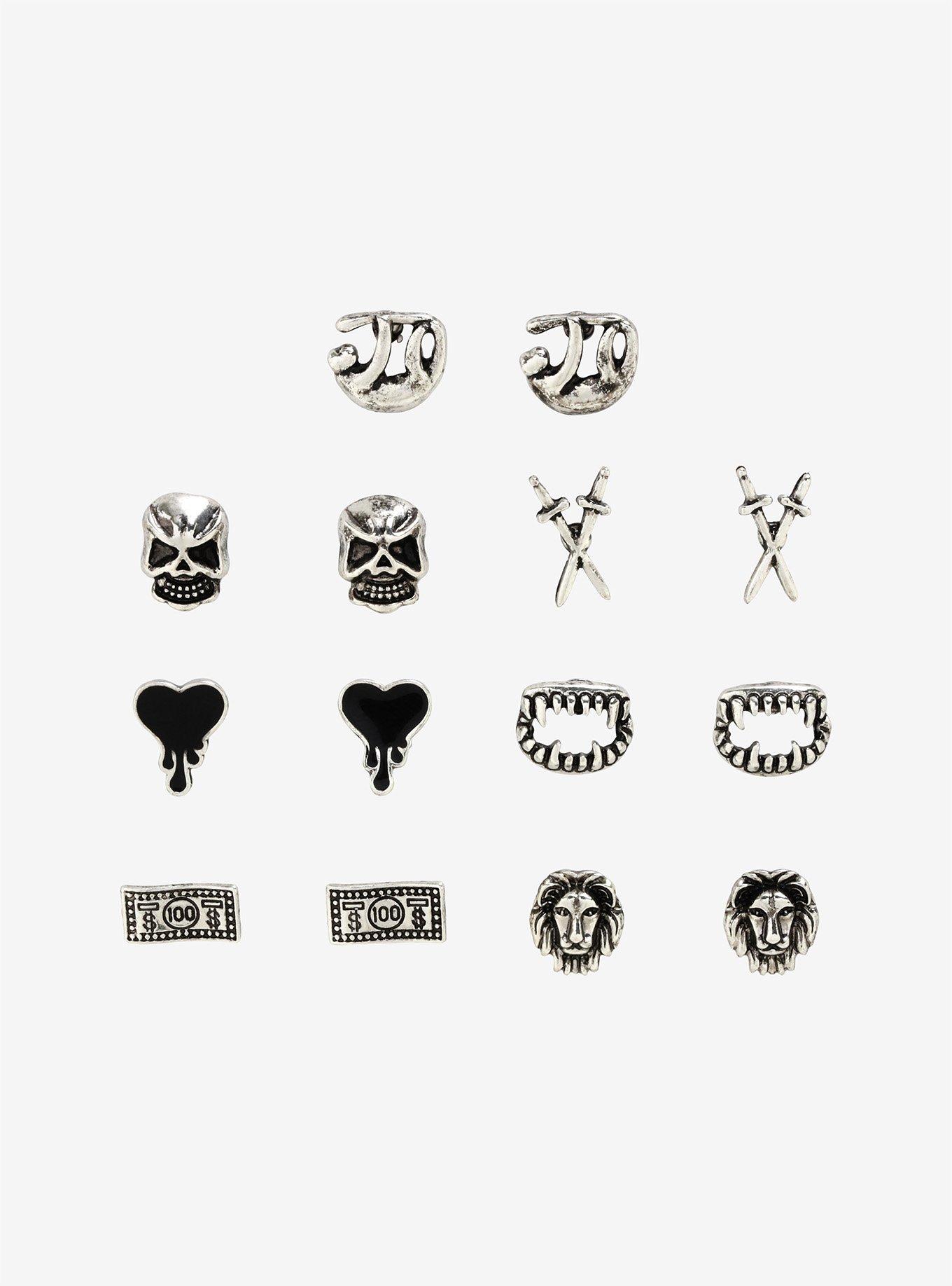 Seven Deadly Sins Earring Set, , alternate