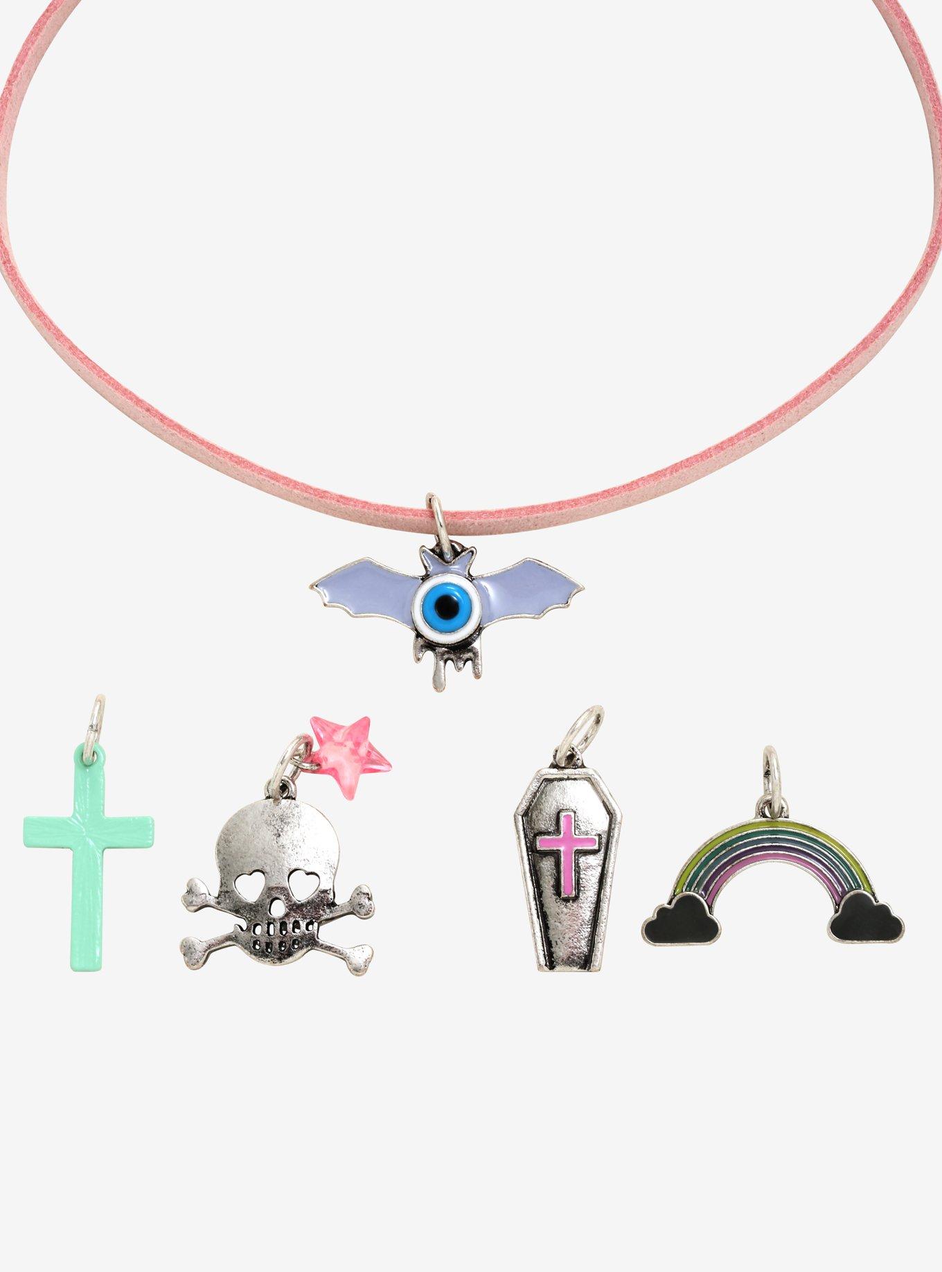 Cute & Creepy Interchangeable Choker Set, , alternate