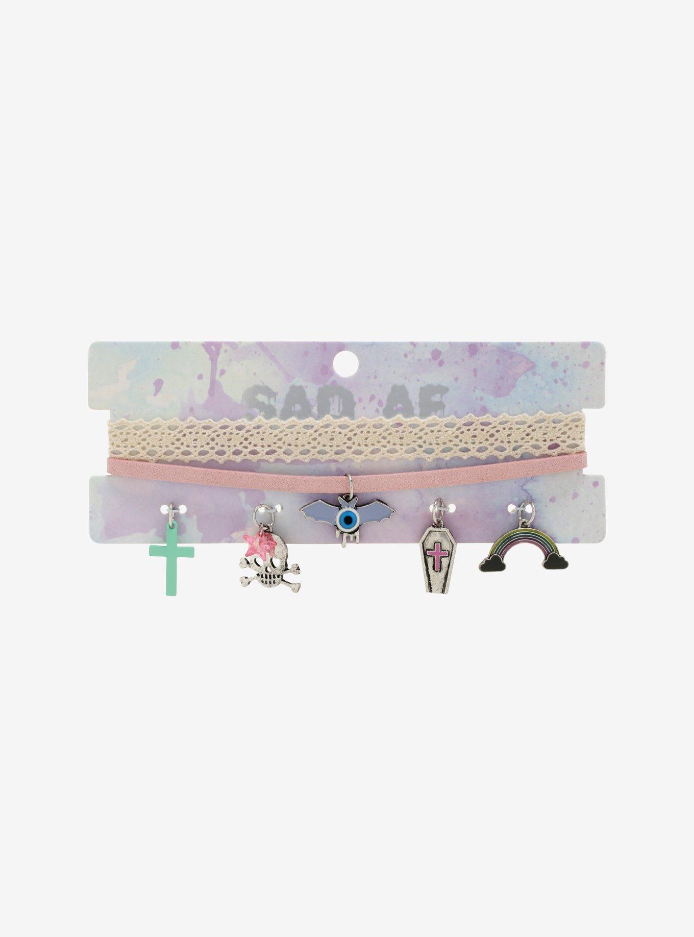 Cute & Creepy Interchangeable Choker Set, , alternate