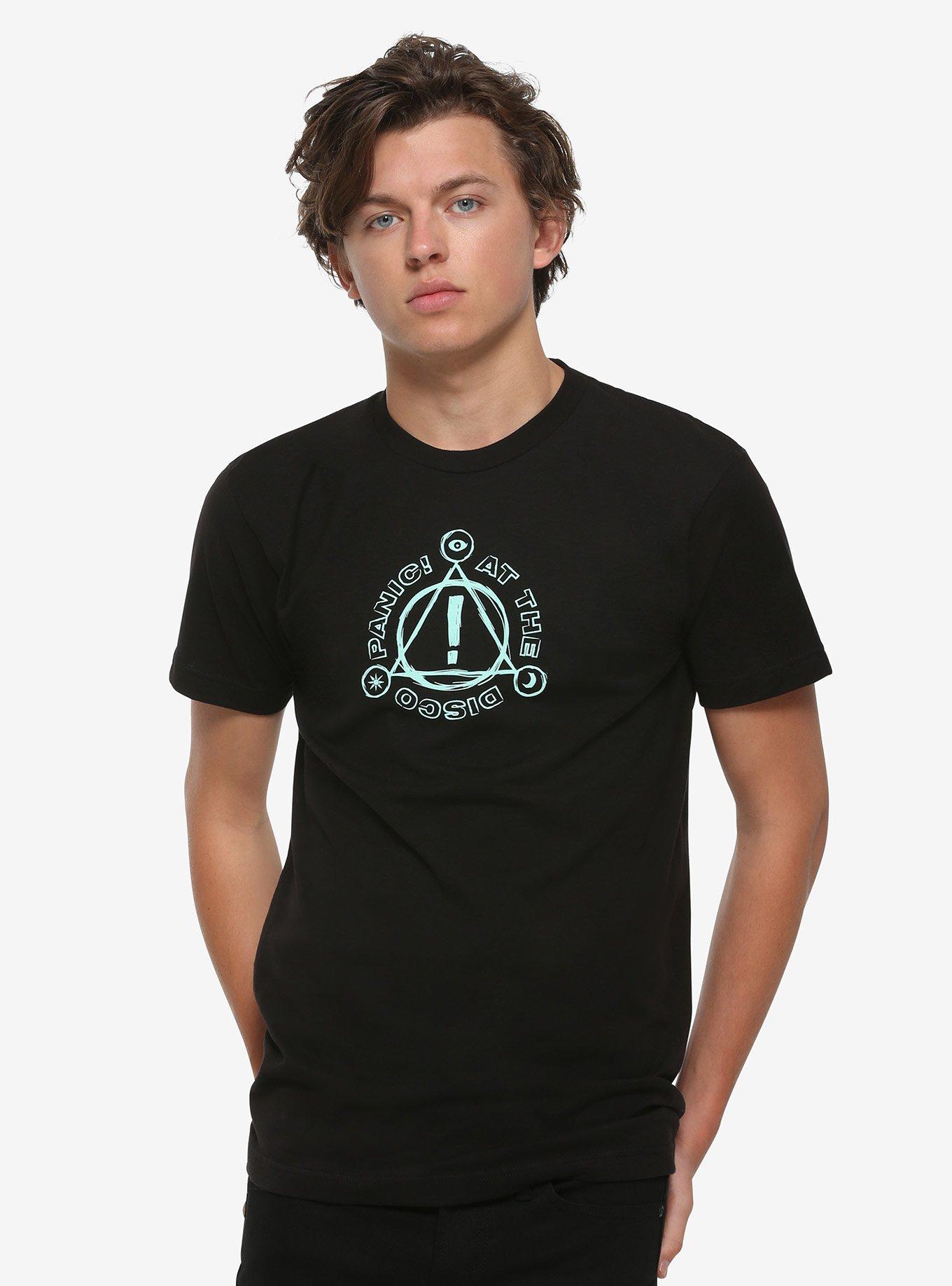 Panic! At The Disco Symbols Logo T-Shirt, BLACK, alternate