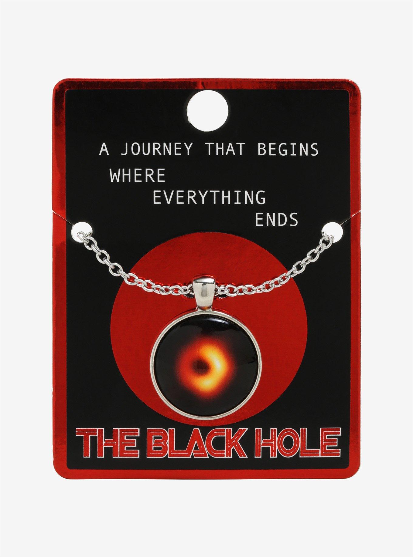 Black Hole Pendant Necklace, , alternate