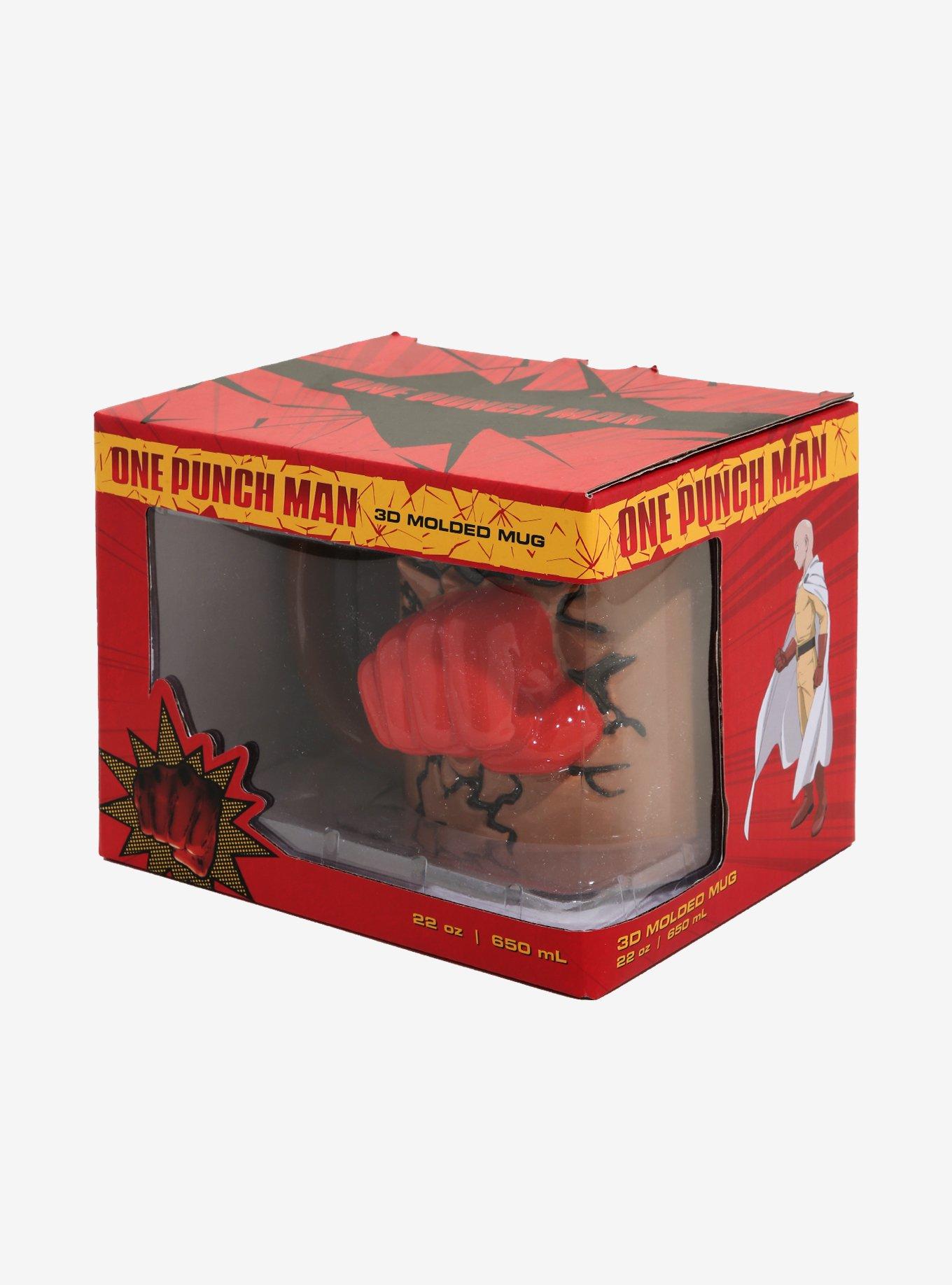 One Punch Man 3D Molded Mug - BoxLunch Exclusive, , alternate