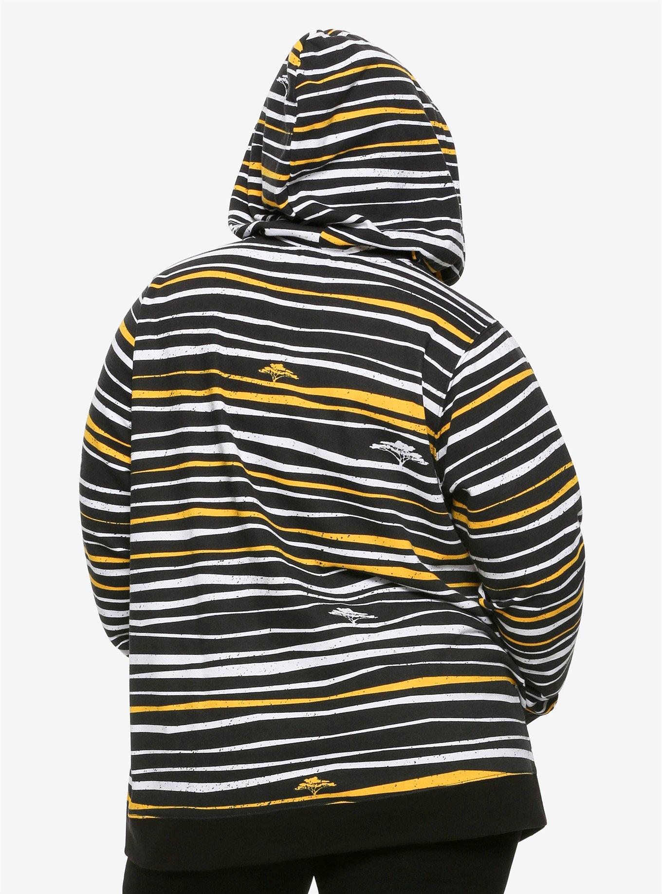 Disney The Lion King Sahara Stripe Girls Hoodie Plus Size, MULTI, alternate