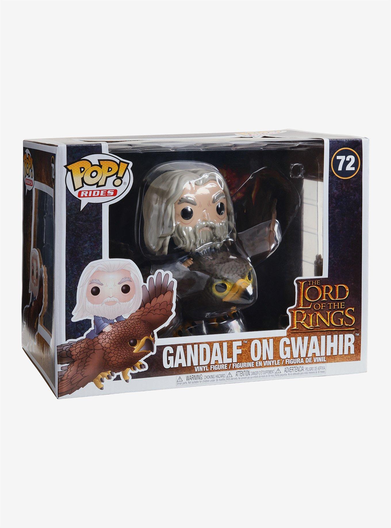 Funko The Lord Of The Rings Pop! Rides Gandalf On Gwaihir Vinyl Figure, , alternate