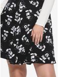 Disney Mickey Mouse Black & White Suspender Skirt Plus Size, , alternate