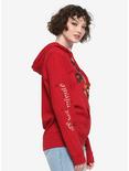 Red Hot Chili Peppers One Hot Minute Girls Hoodie, RED, alternate