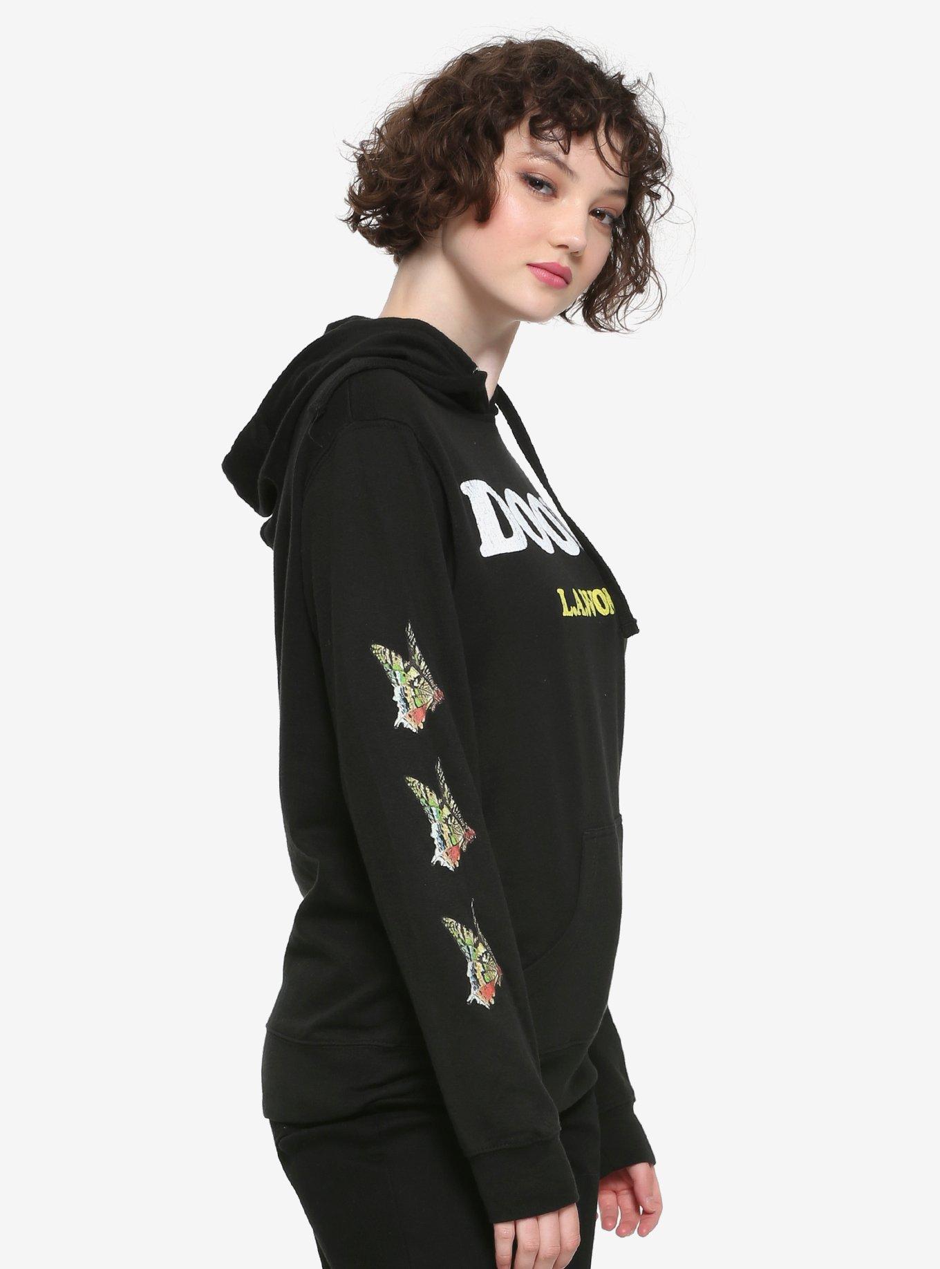 The Doors L.A. Woman Girls Hoodie, BLACK, alternate