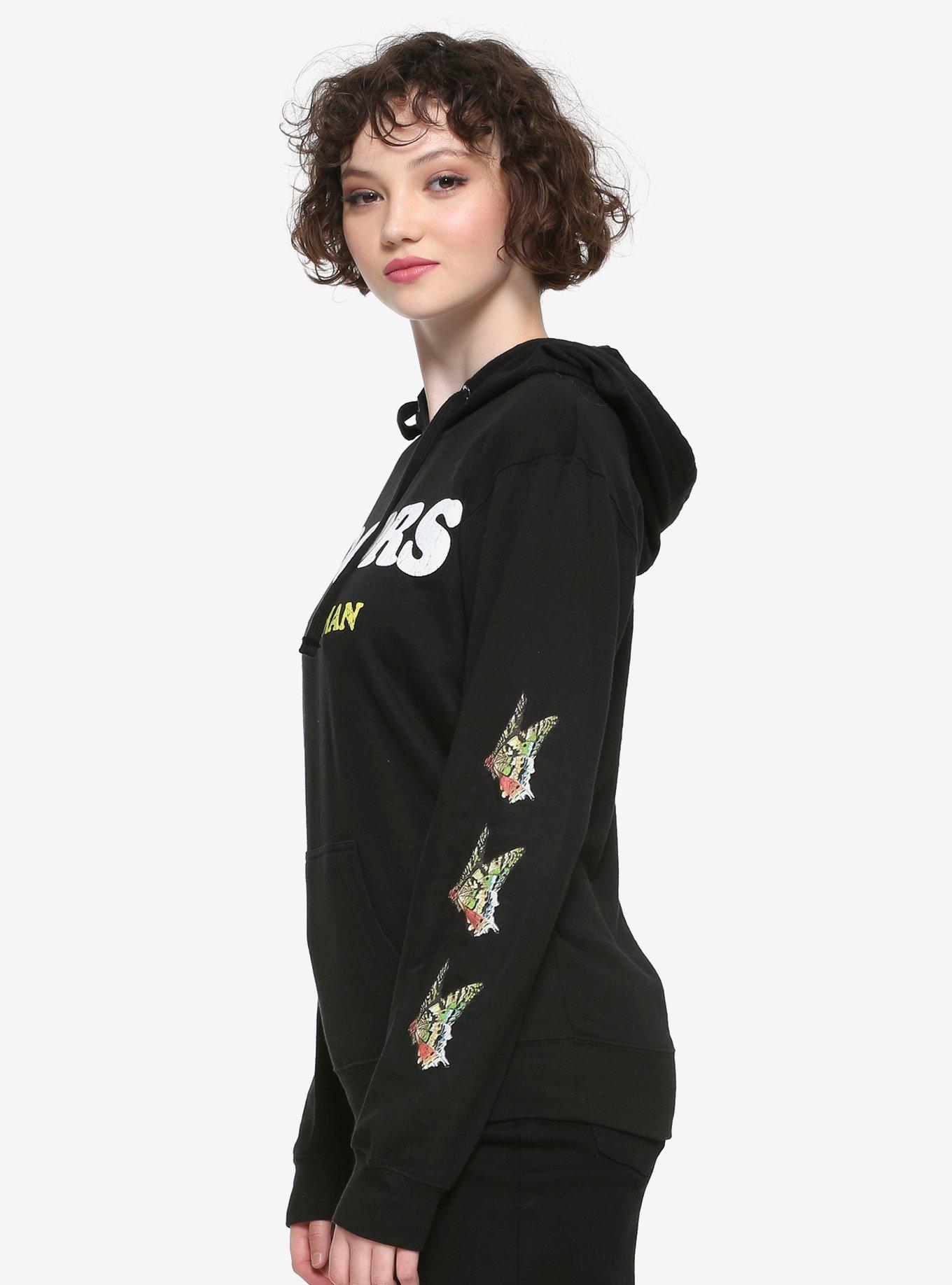 The Doors L.A. Woman Girls Hoodie, BLACK, alternate