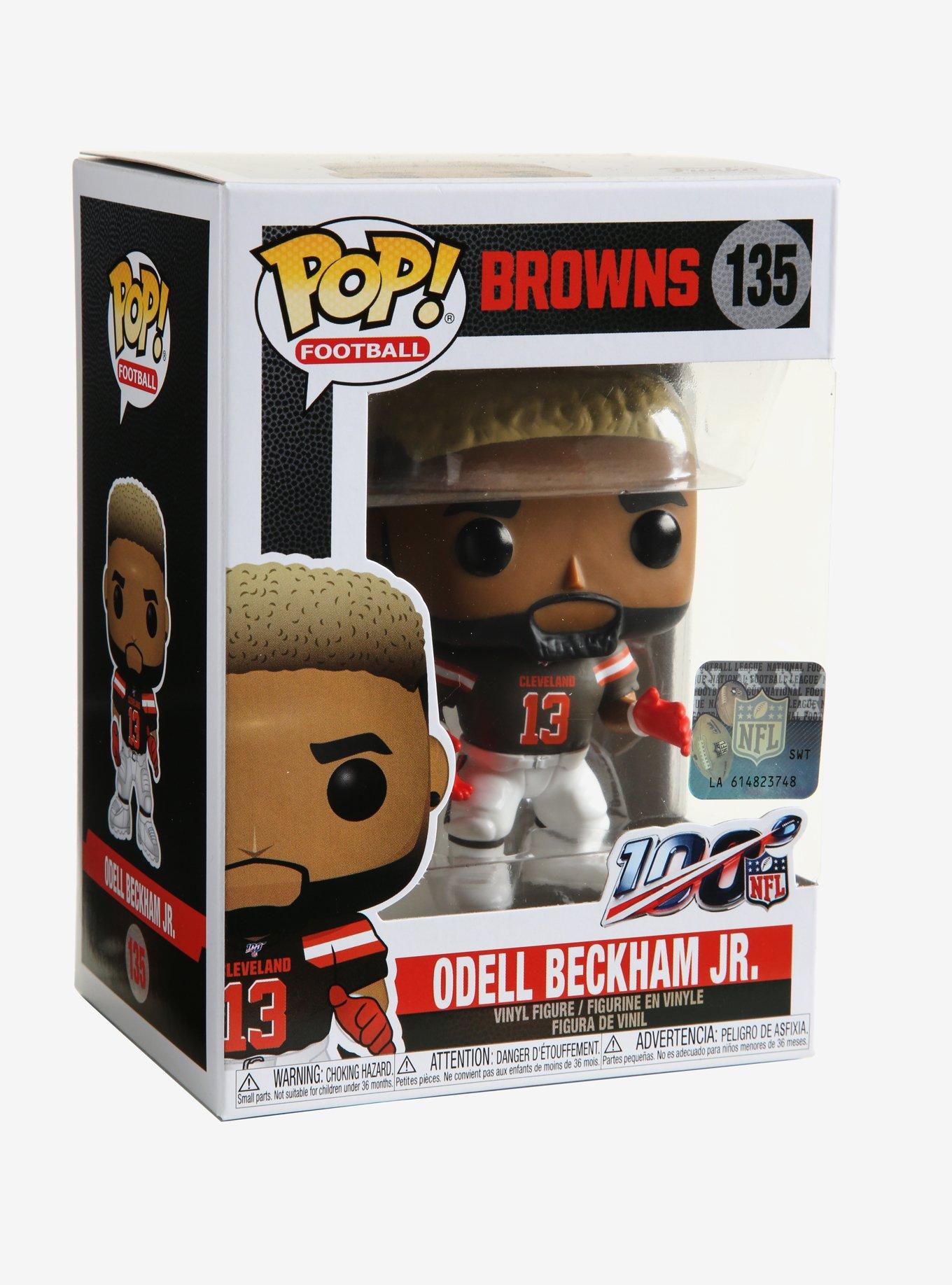 Funko NFL Browns Pop! Football Odell Beckham Jr. Vinyl Figure, , alternate