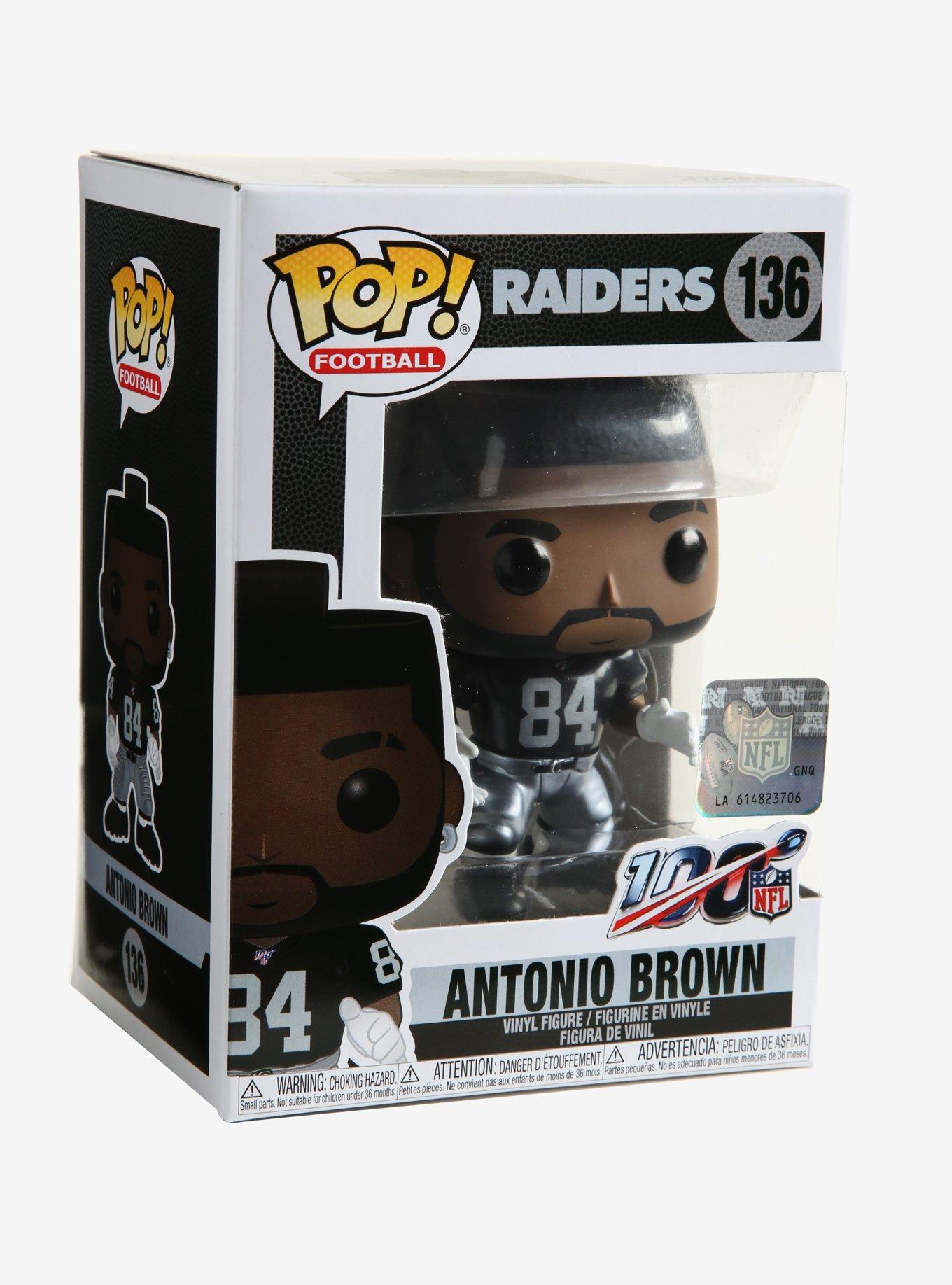 Funko NFL Raiders Pop! Football Antonio Brown Vinyl Figure, , alternate
