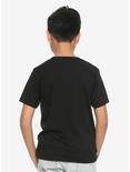 Friends Basic Black Logo Youth T-Shirt, BLACK, alternate