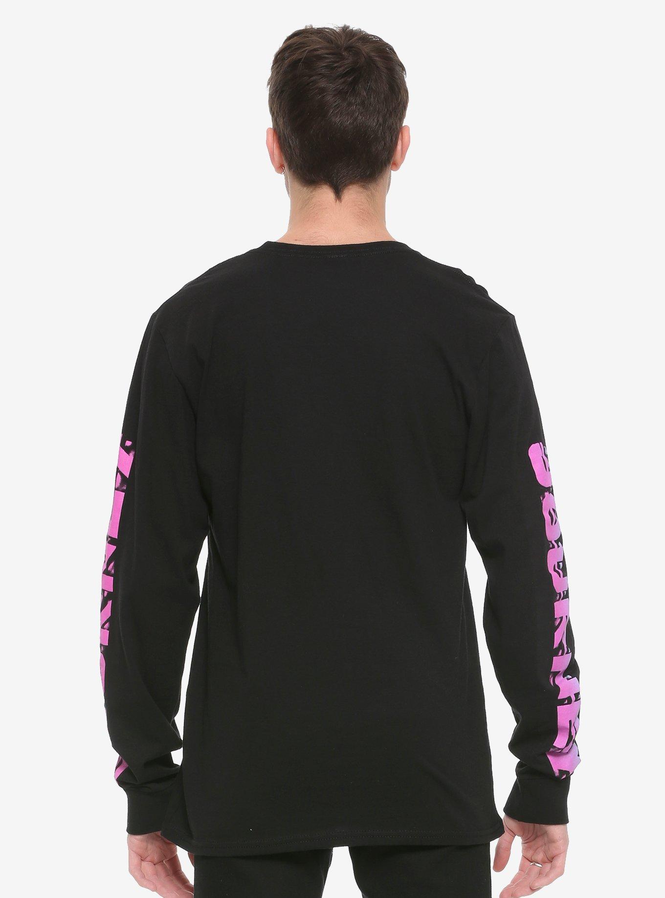 Journey Psychedelic Beetle Logo Long-Sleeve T-Shirt, BLACK, alternate