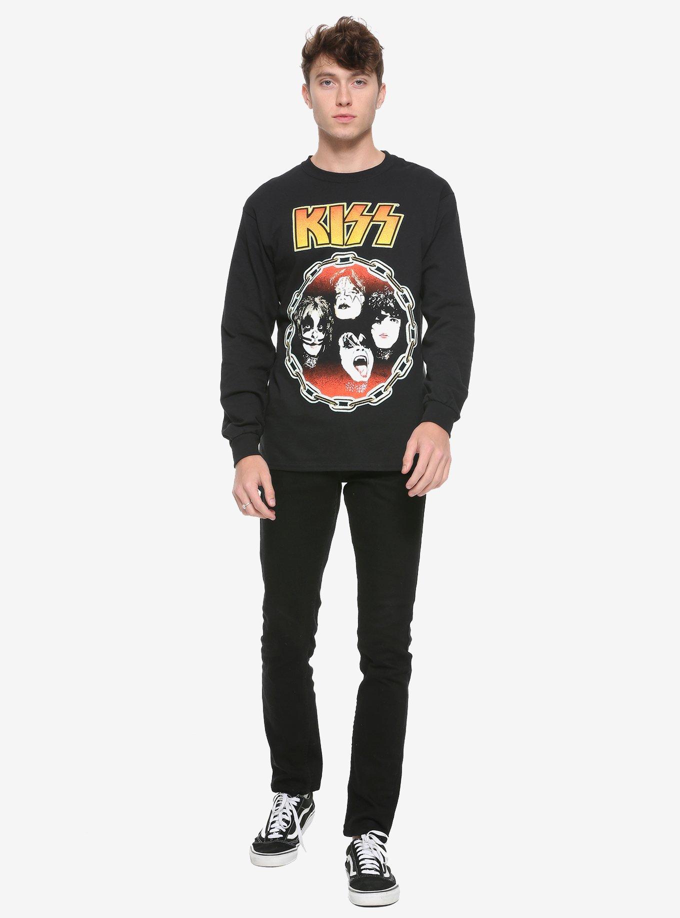KISS Greatest Hits Long-Sleeve T-Shirt, BLACK, alternate