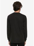 Beartooth Skullflowers Long-Sleeve T-Shirt, BLACK, alternate