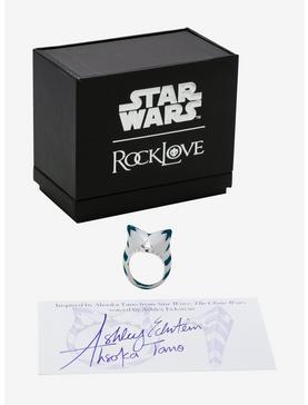 RockLove Star Wars Ahsoka Tano Ring Signed By Ashley Eckstein, , hi-res
