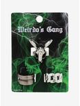 Weirdo's Gang Rabbit Skull Ring Set, , alternate