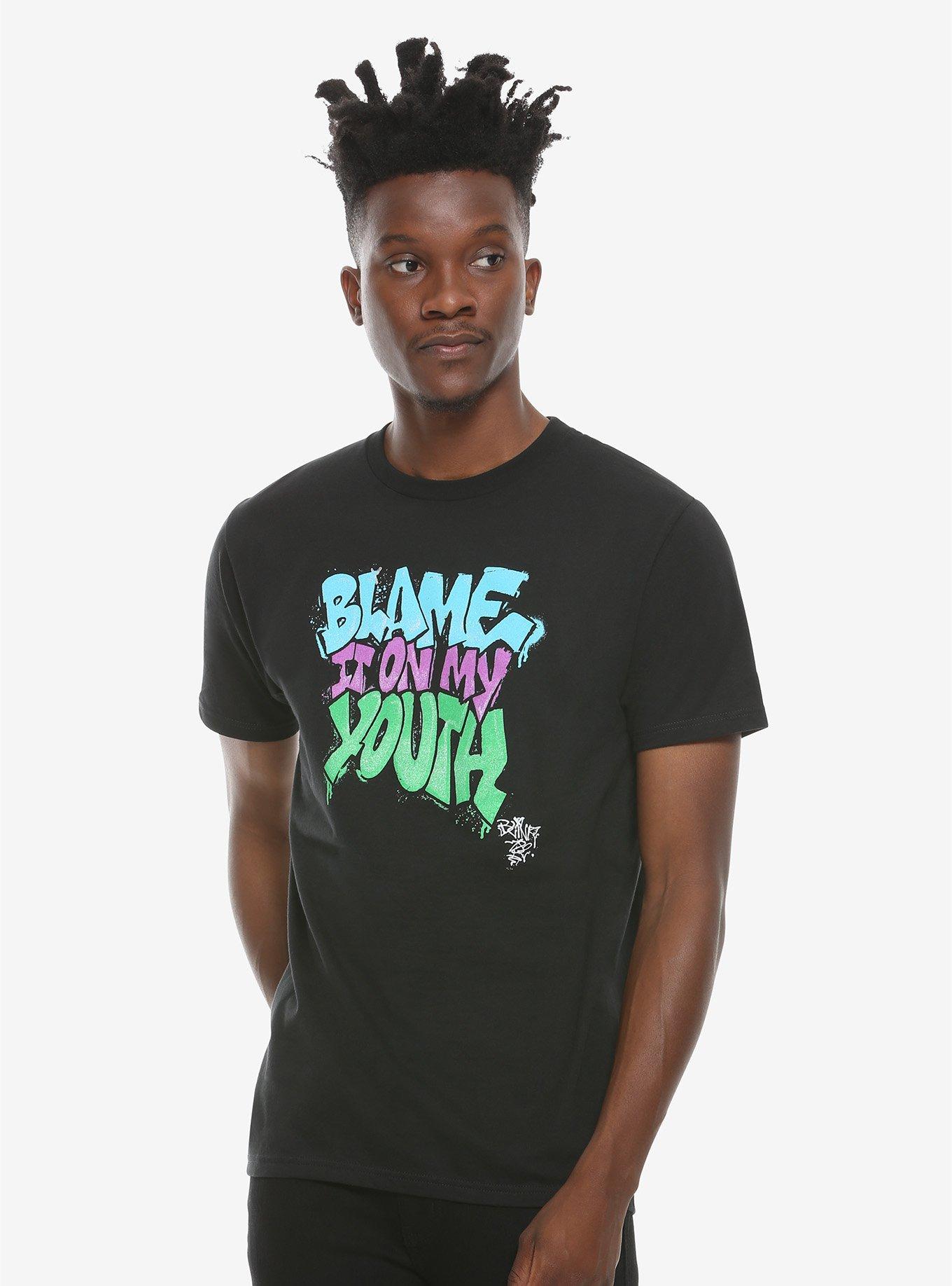 Blink-182 Blame It On My Youth T-Shirt, BLACK, alternate