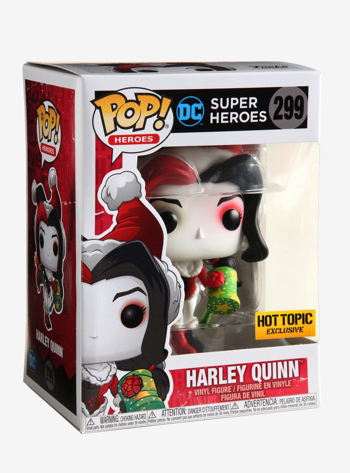 Funko DC Comics Pop! Heroes Harley Quinn (Holiday) Vinyl Figure Hot Topic Exclusive, , alternate