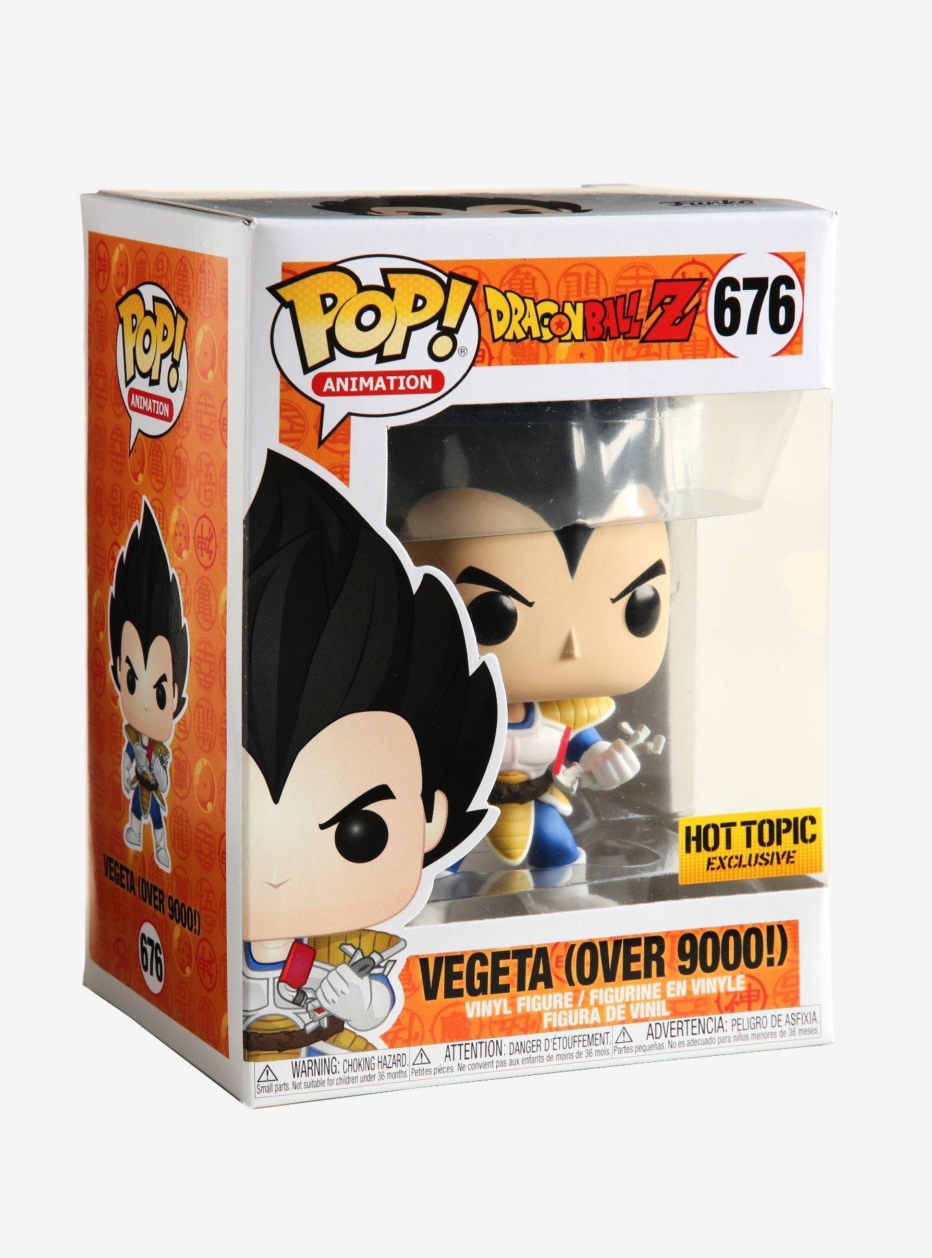 Funko Dragon Ball Z Pop! Animation Vegeta (Over 9000) Vinyl Figure Hot Topic Exclusive, , alternate