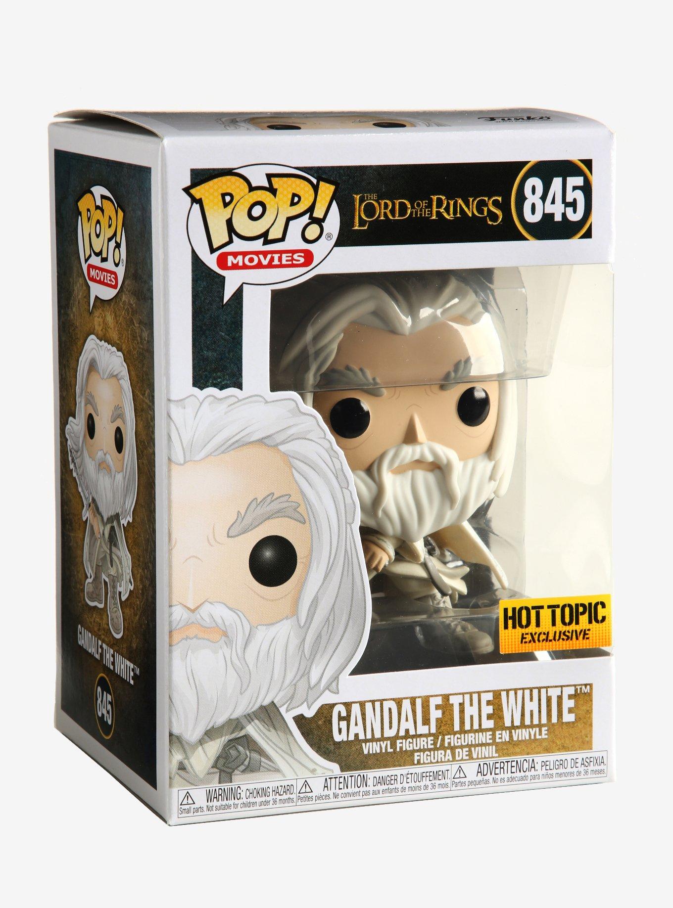 Funko The Lord Of The Rings Pop! Movies Gandalf The White Vinyl Figure Hot Topic Exclusive, , alternate