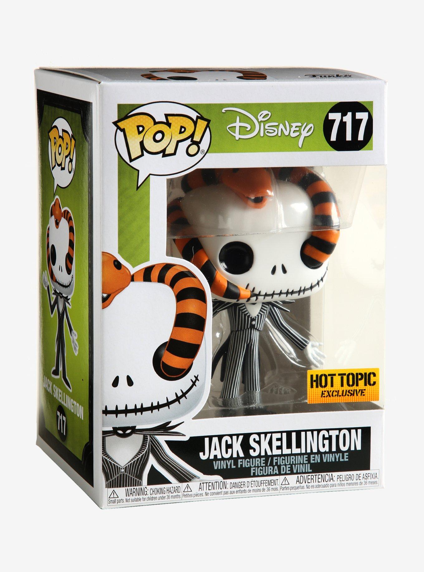 Funko The Nightmare Before Christmas Pop! Jack Skellington (Snake) Vinyl Figure Hot Topic Exclusive, , alternate