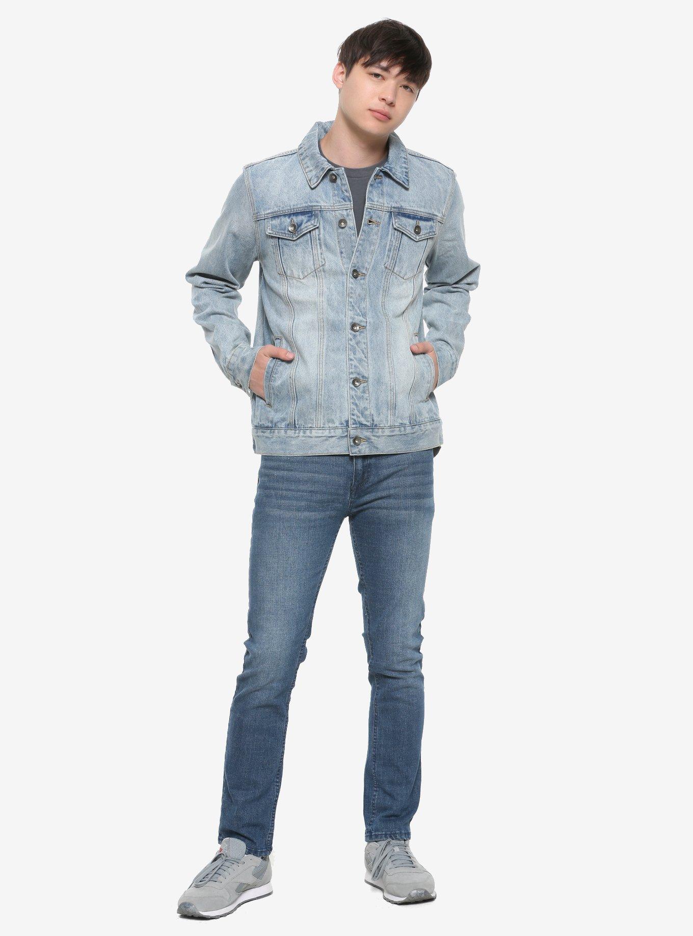 Indigo Denim Jacket, INDIGO, alternate