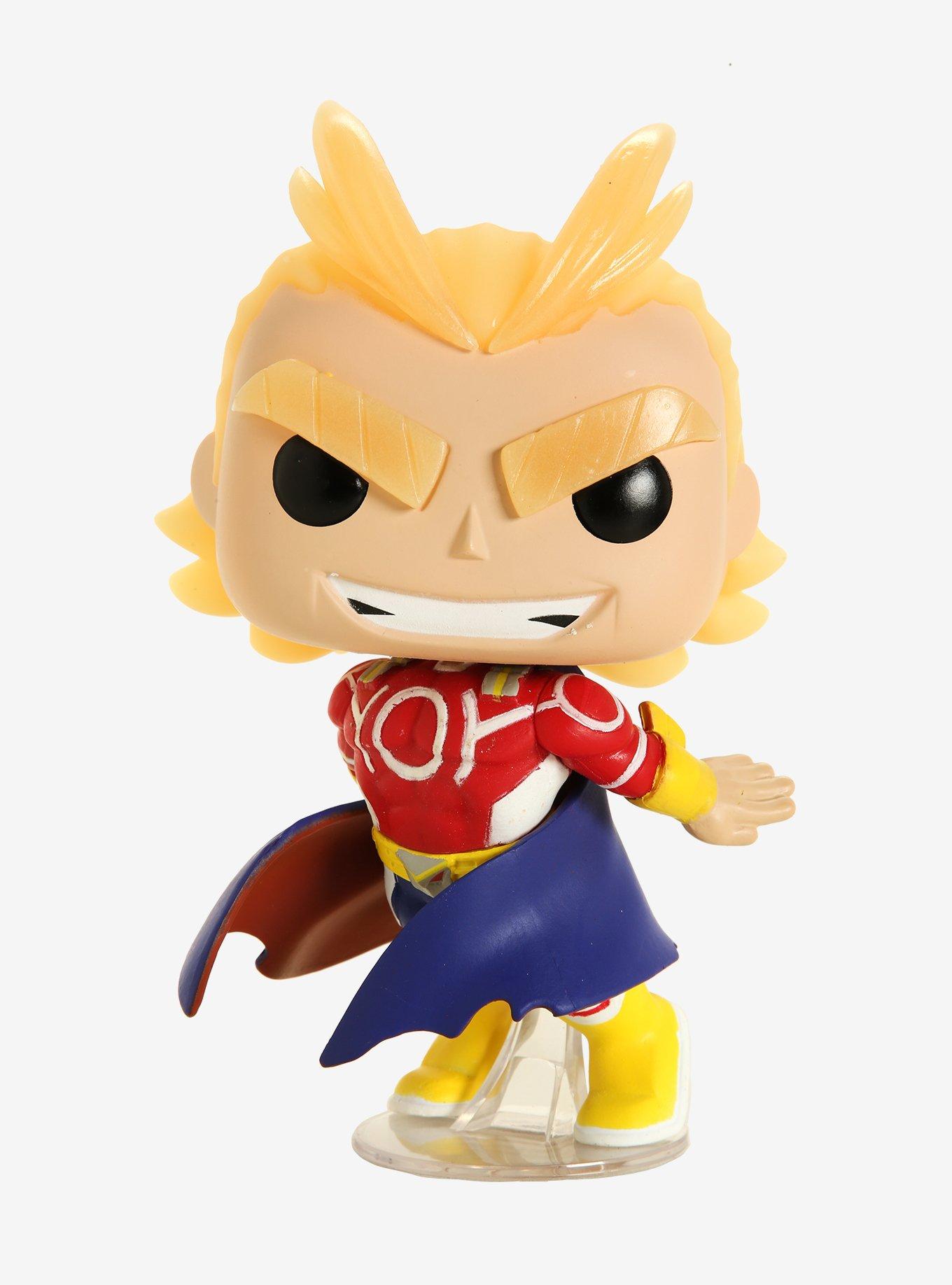 Funko My Hero Academia Pop! Tees Plus Ultra T-Shirt & Silver Age All Might Glow-In-The-Dark Vinyl Figure Box Set Hot Topic Exclusive, MULTI, alternate