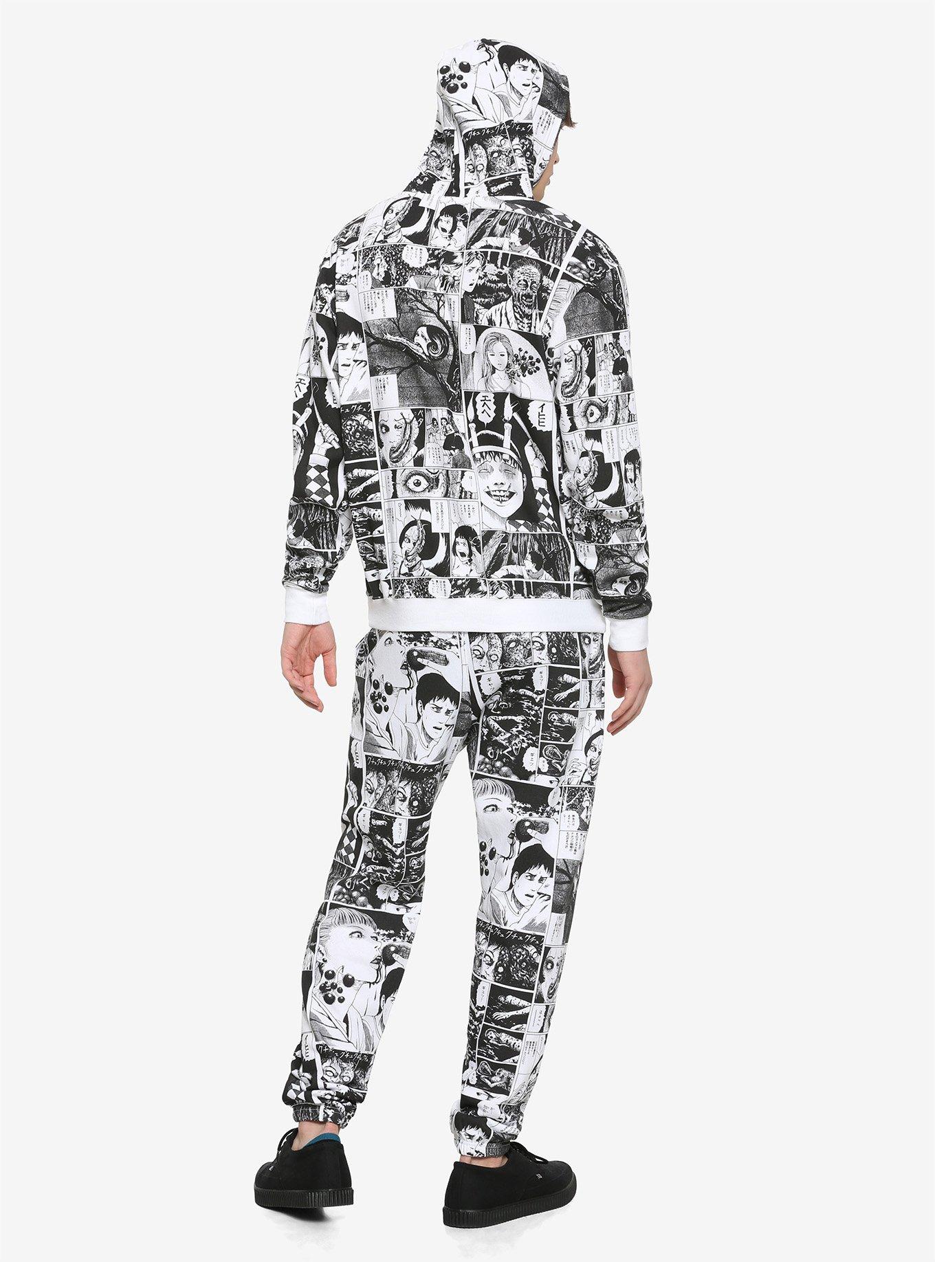 Junji ito all over print hoodie new arrivals