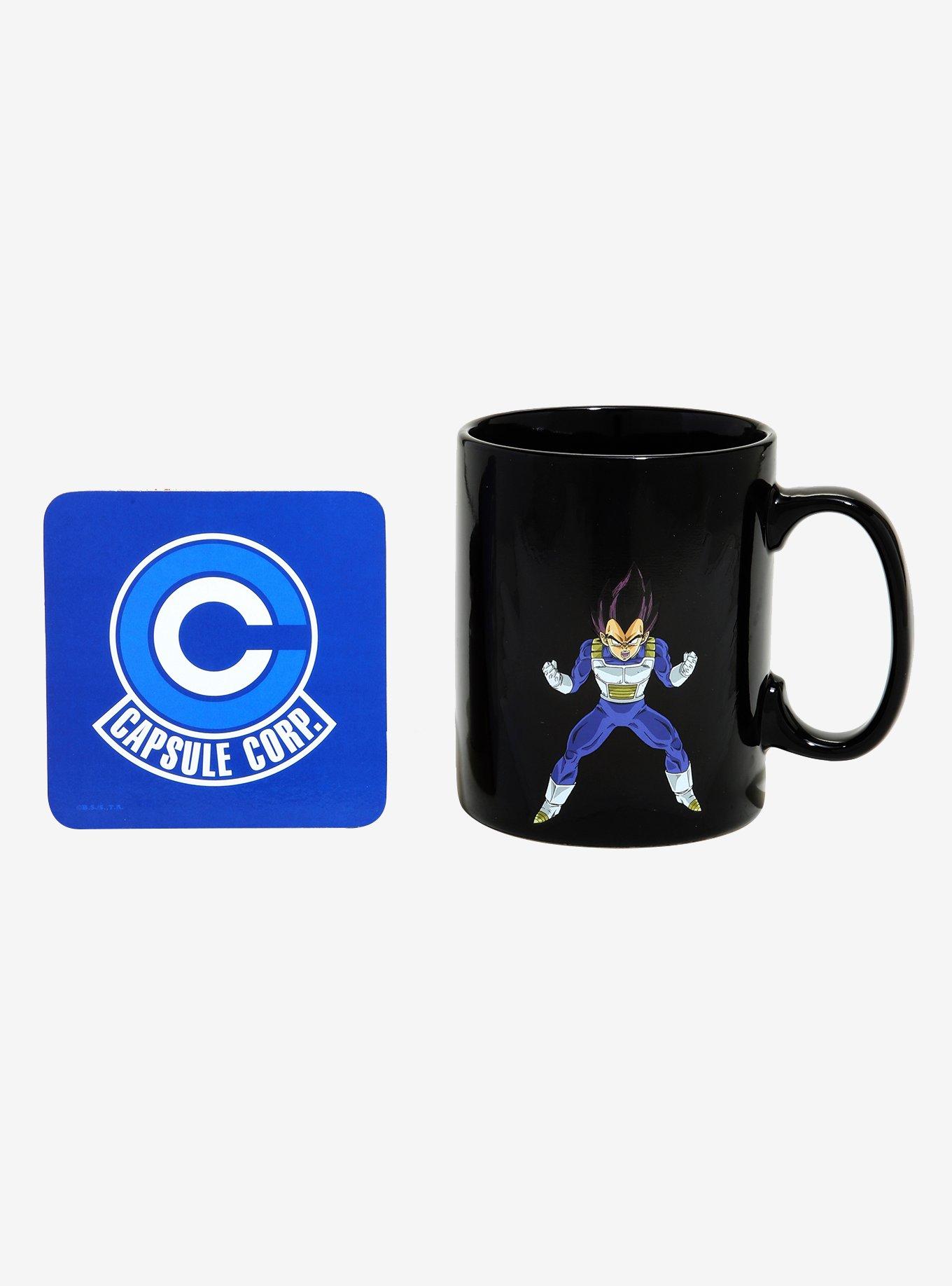 Dragon Ball Z Vegeta Heat Reveal Mug & Coaster Set, , alternate