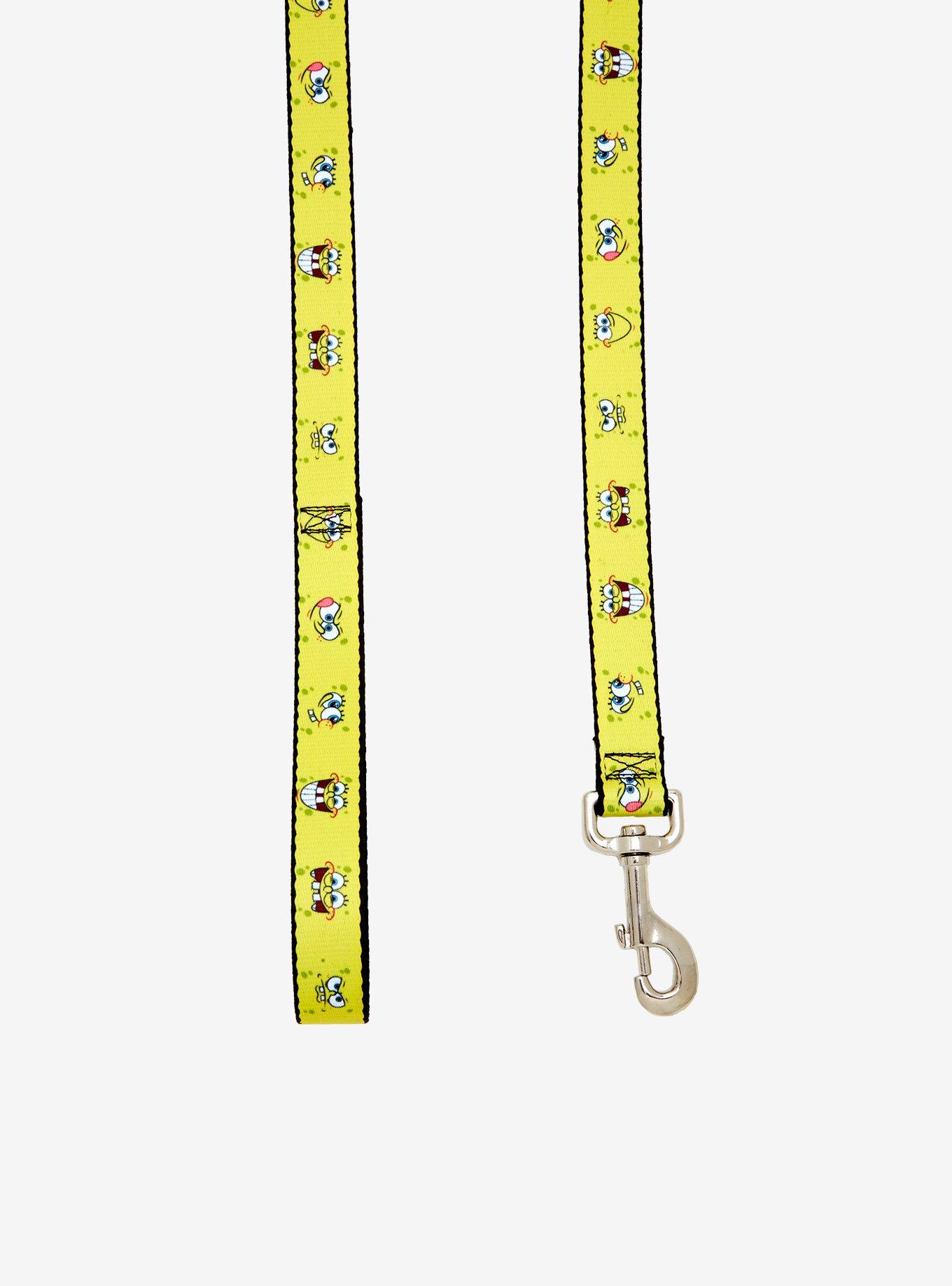 SpongeBob SquarePants Yellow Faces Pet Leash, , alternate