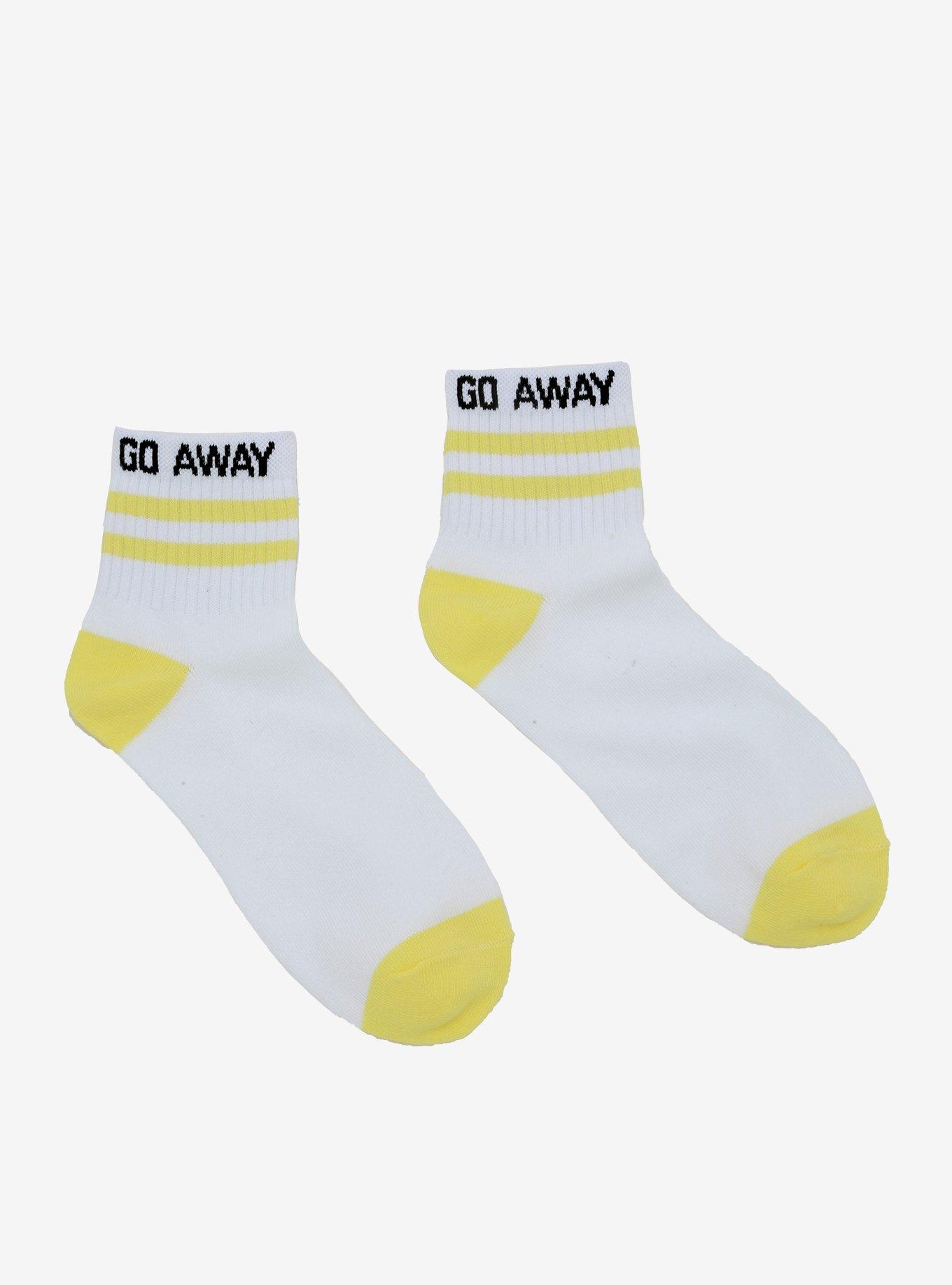 Go Away Ankle Socks, , alternate