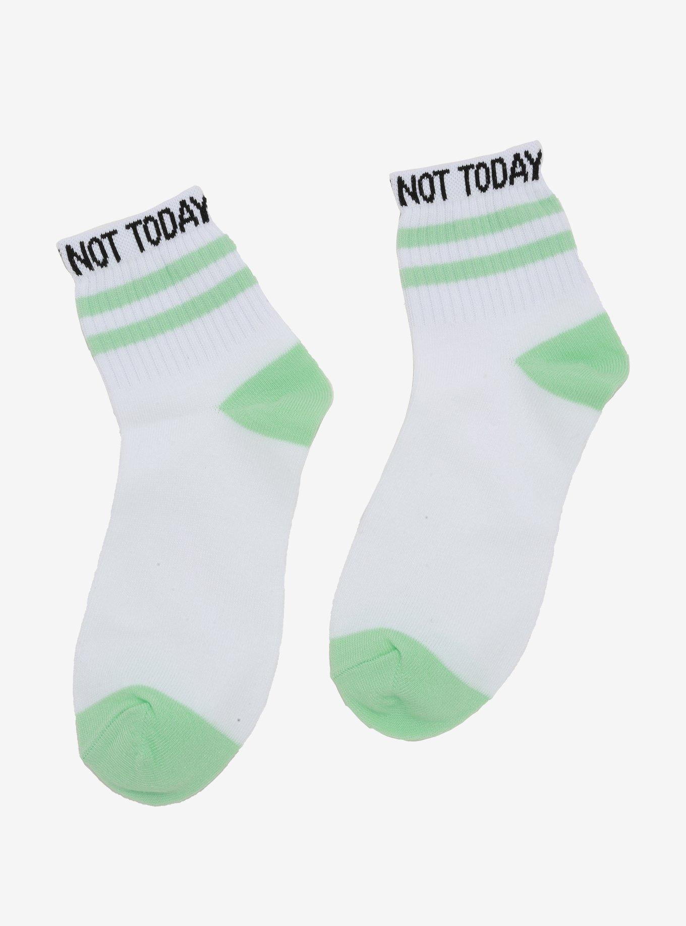 Not Today Ankle Socks, , alternate