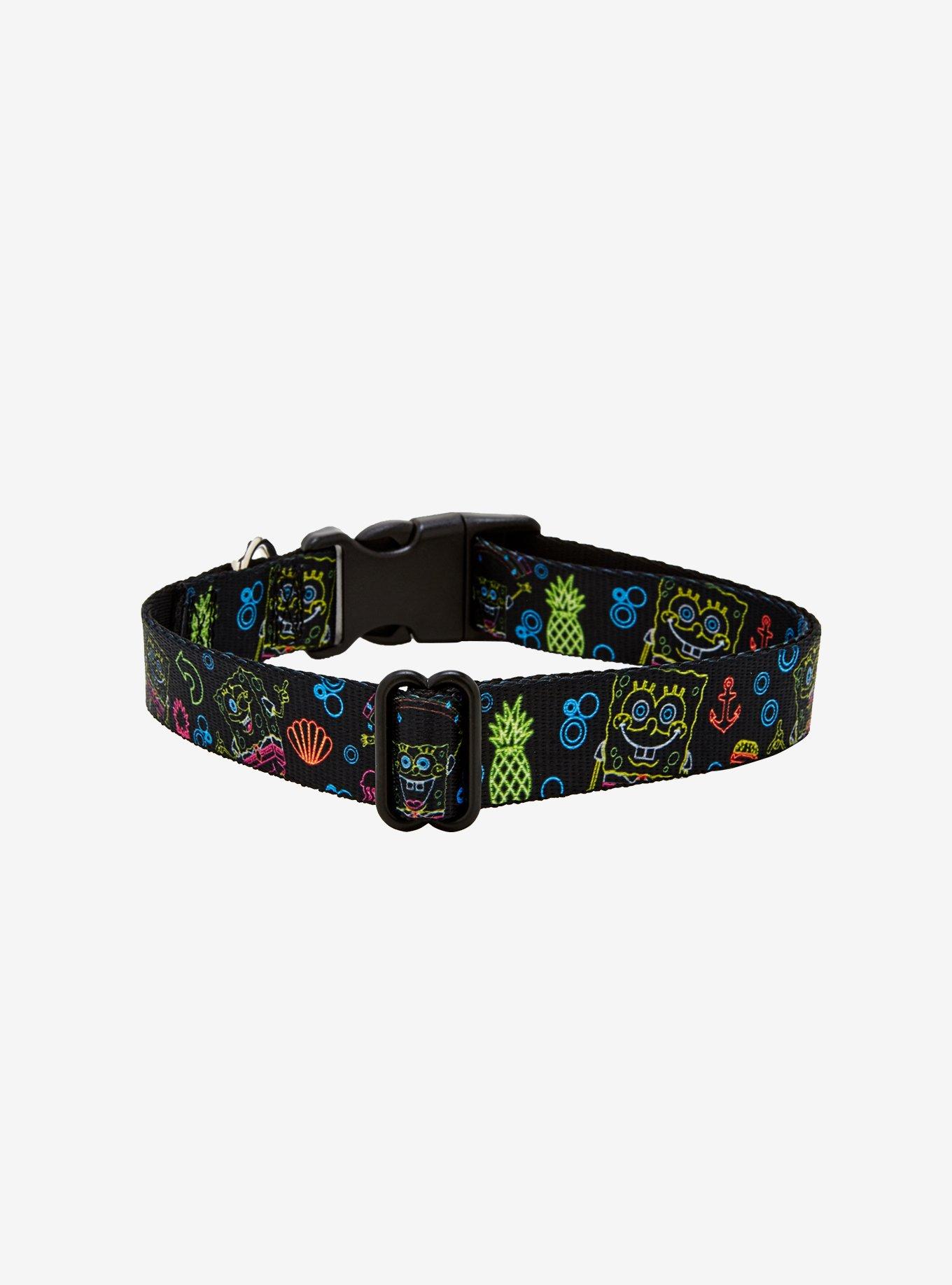 SpongeBob SquarePants Neon Lights Dog Collar, MULTI, alternate