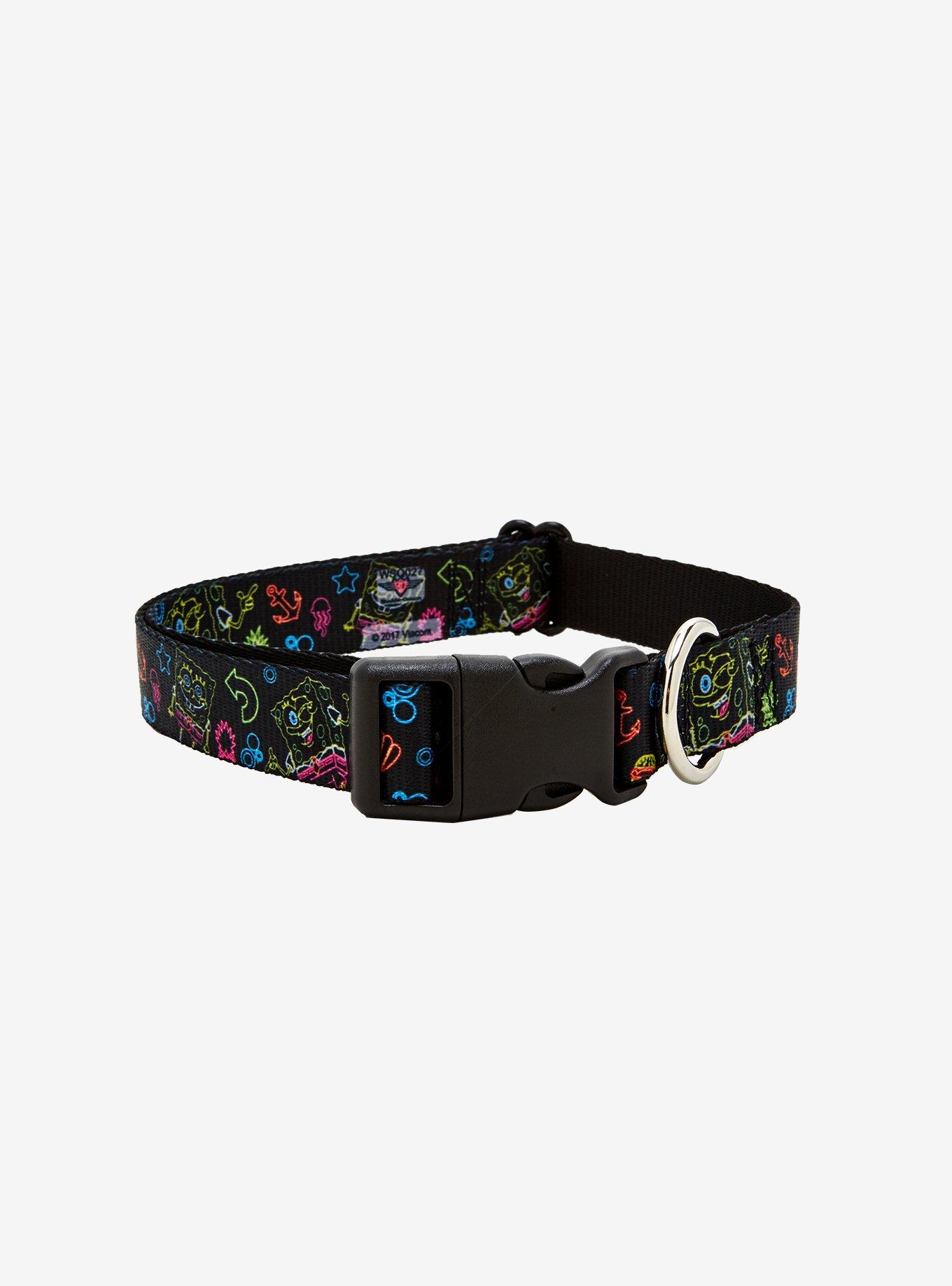 SpongeBob SquarePants Neon Lights Dog Collar, MULTI, alternate