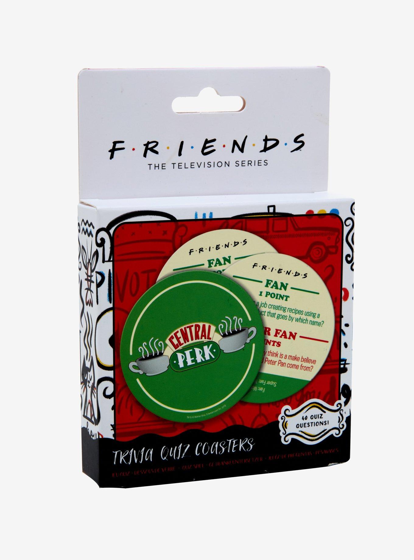 Friends Trivia Quiz Coaster Set, , alternate