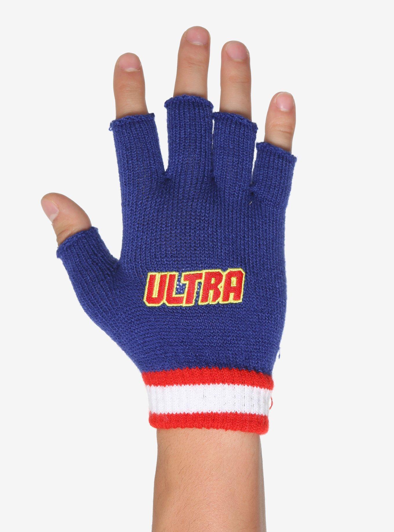 My Hero Academia Plus Ultra Fingerless Gloves, , alternate