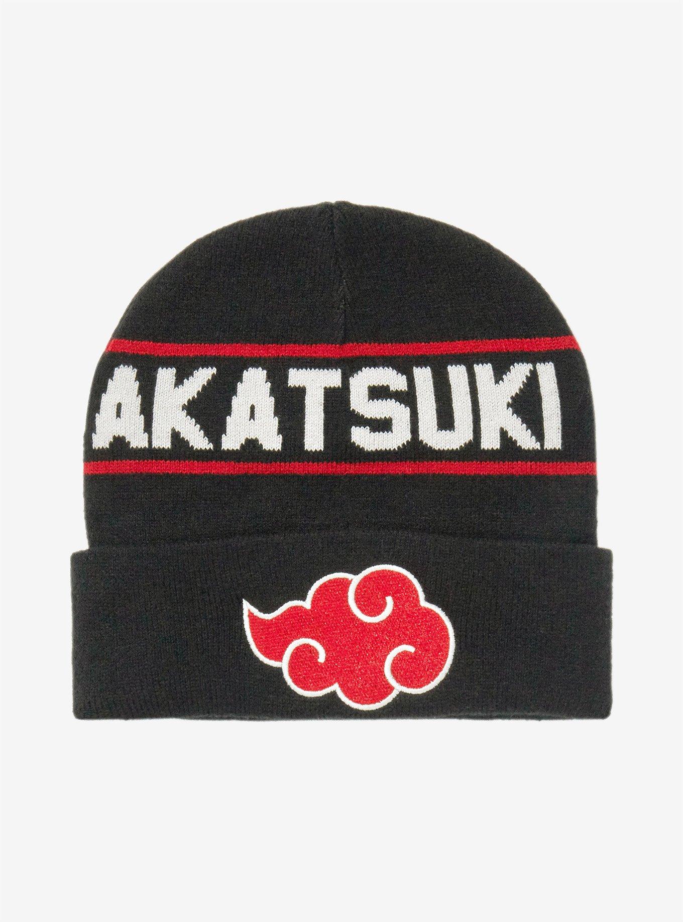 Naruto Shippuden Akatsuki Leaf Village Reversible Watchman Beanie, , alternate