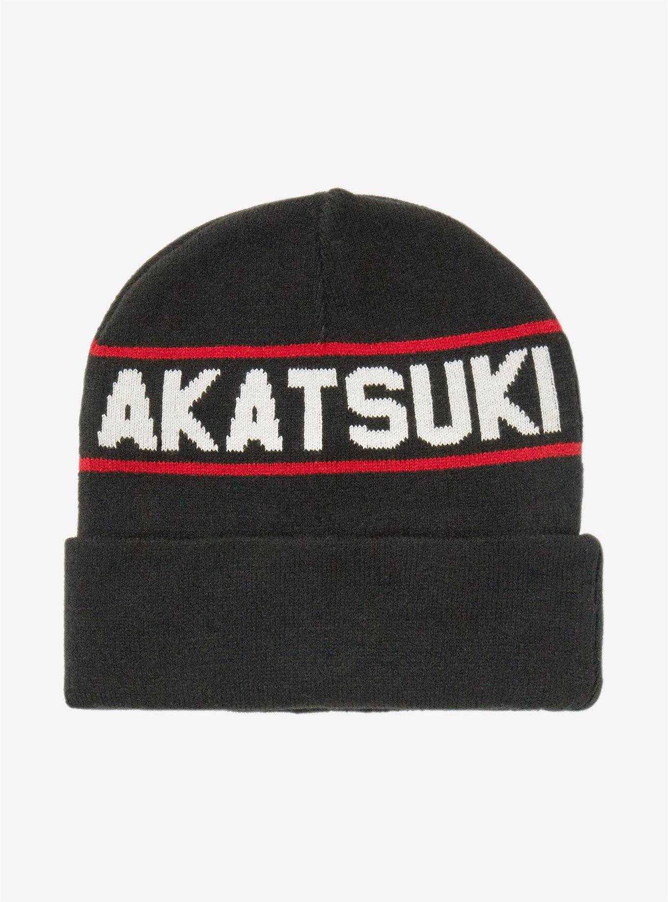 Naruto Shippuden Akatsuki Leaf Village Reversible Watchman Beanie, , alternate