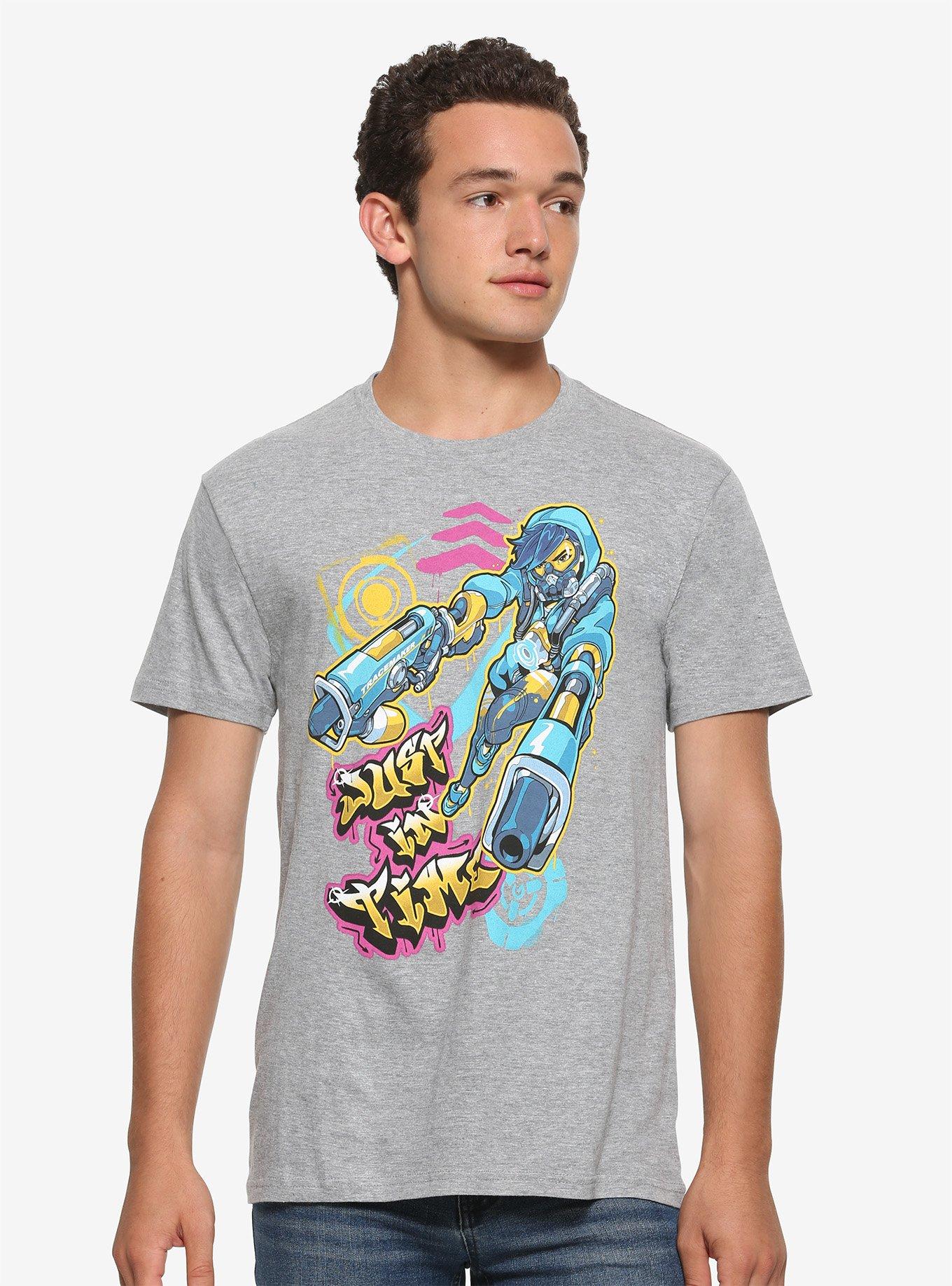Overwatch Graffiti Tracer T-Shirt, MULTI, alternate