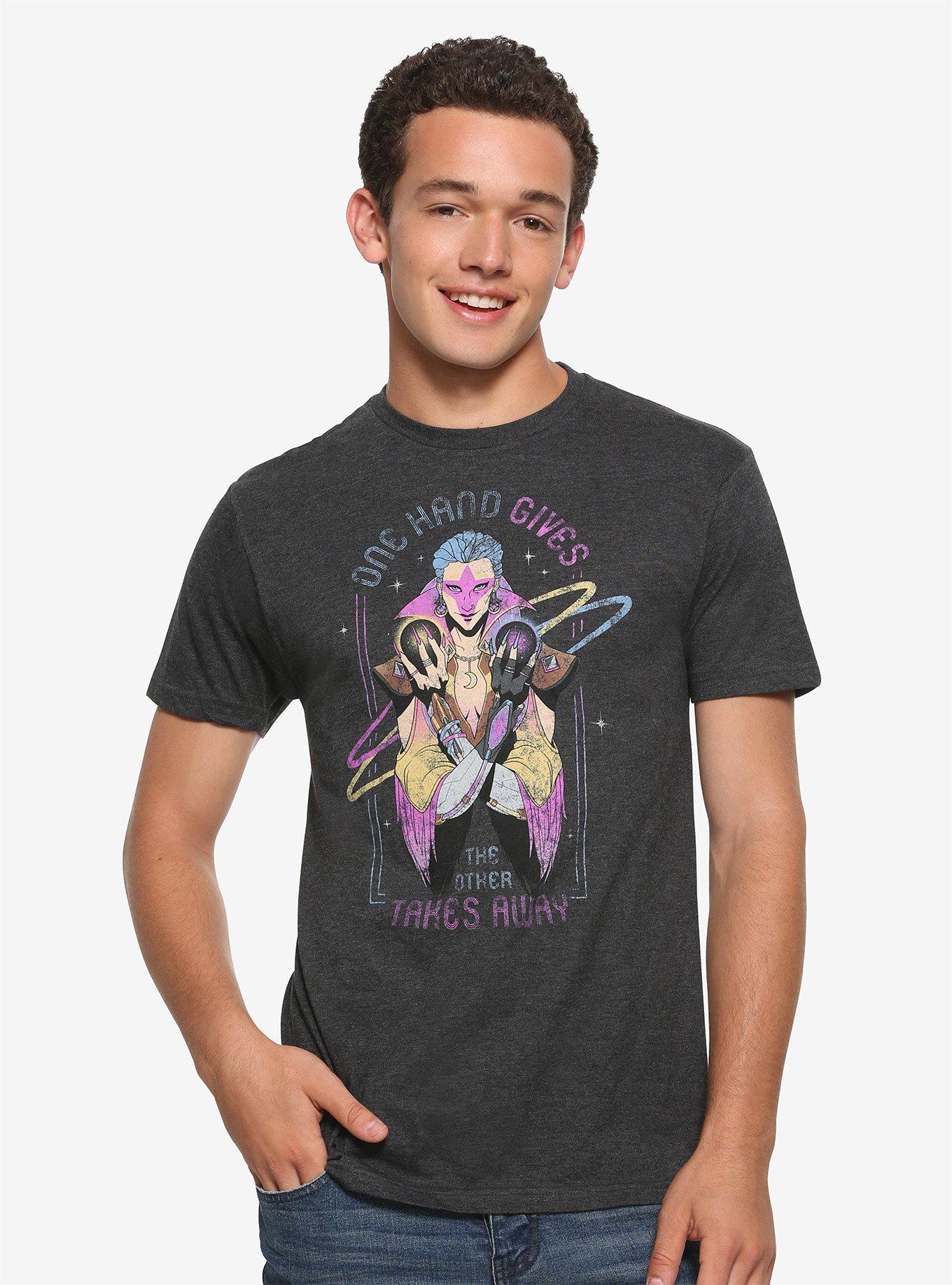 Overwatch Glam Moira T-Shirt, , alternate