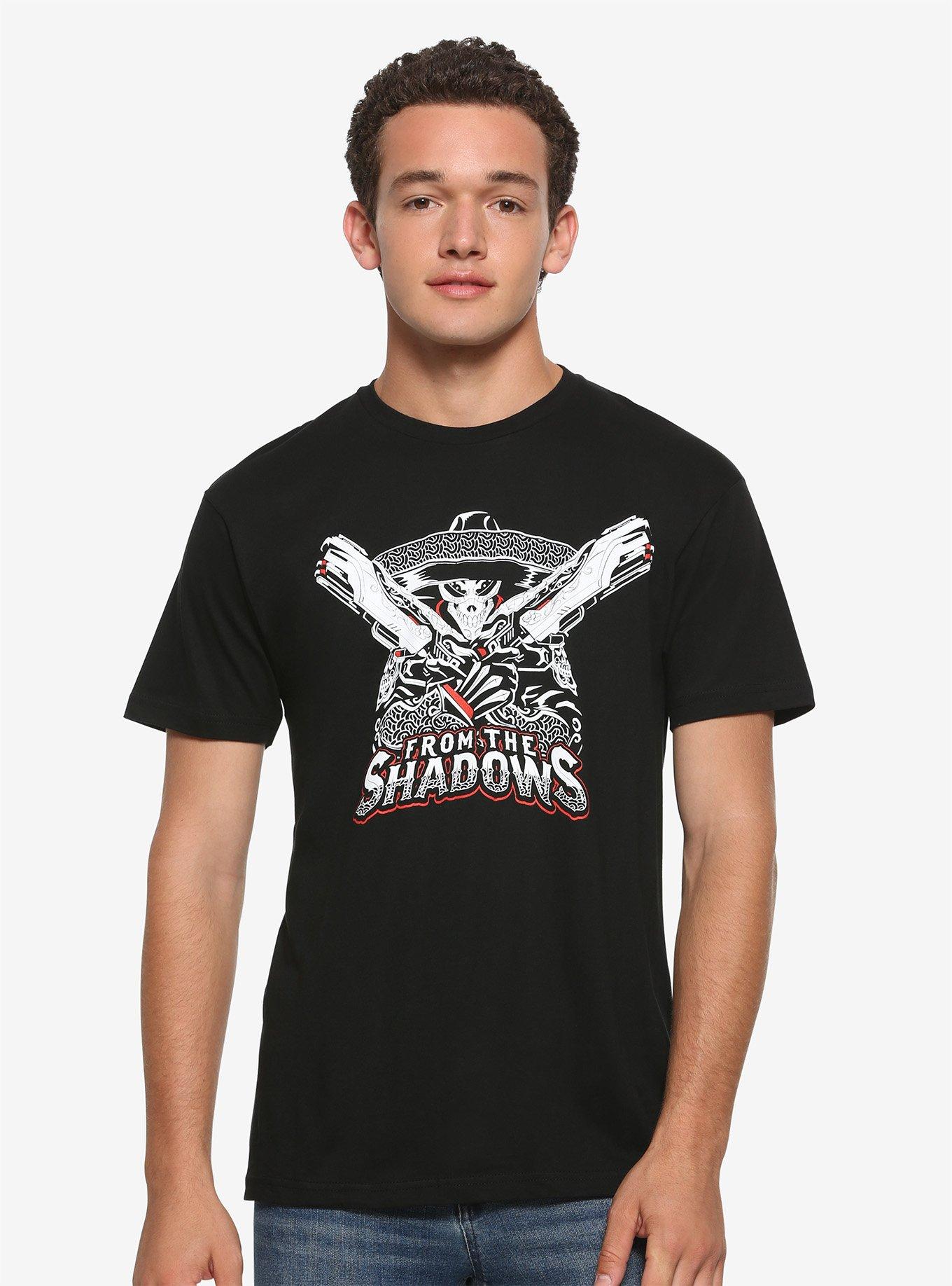 Overwatch From The Shadows T-Shirt, WHITE, alternate