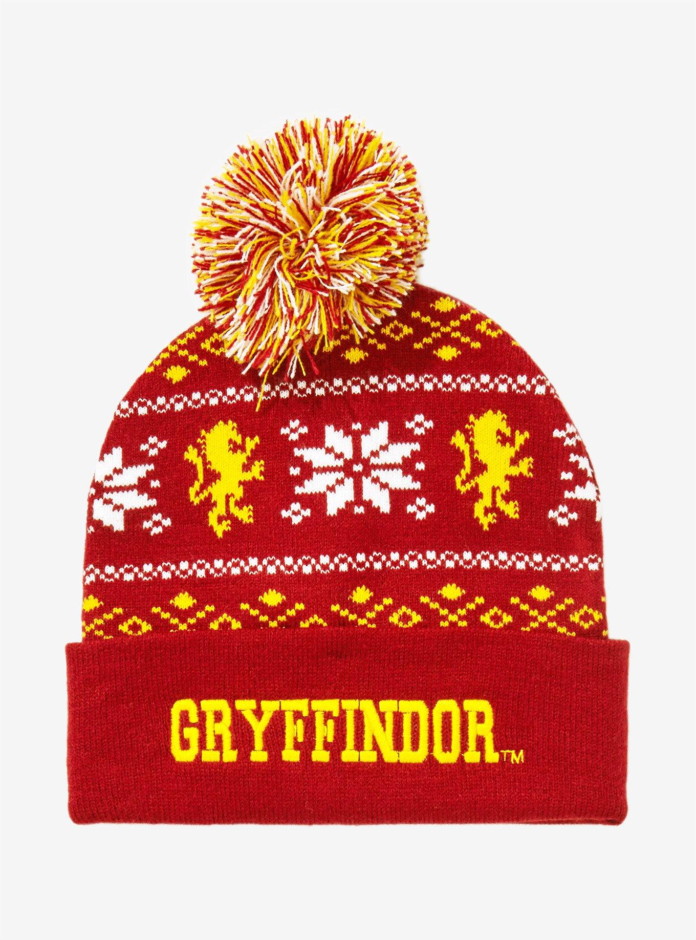 Harry Potter Gryffindor Pom Beanie, , alternate