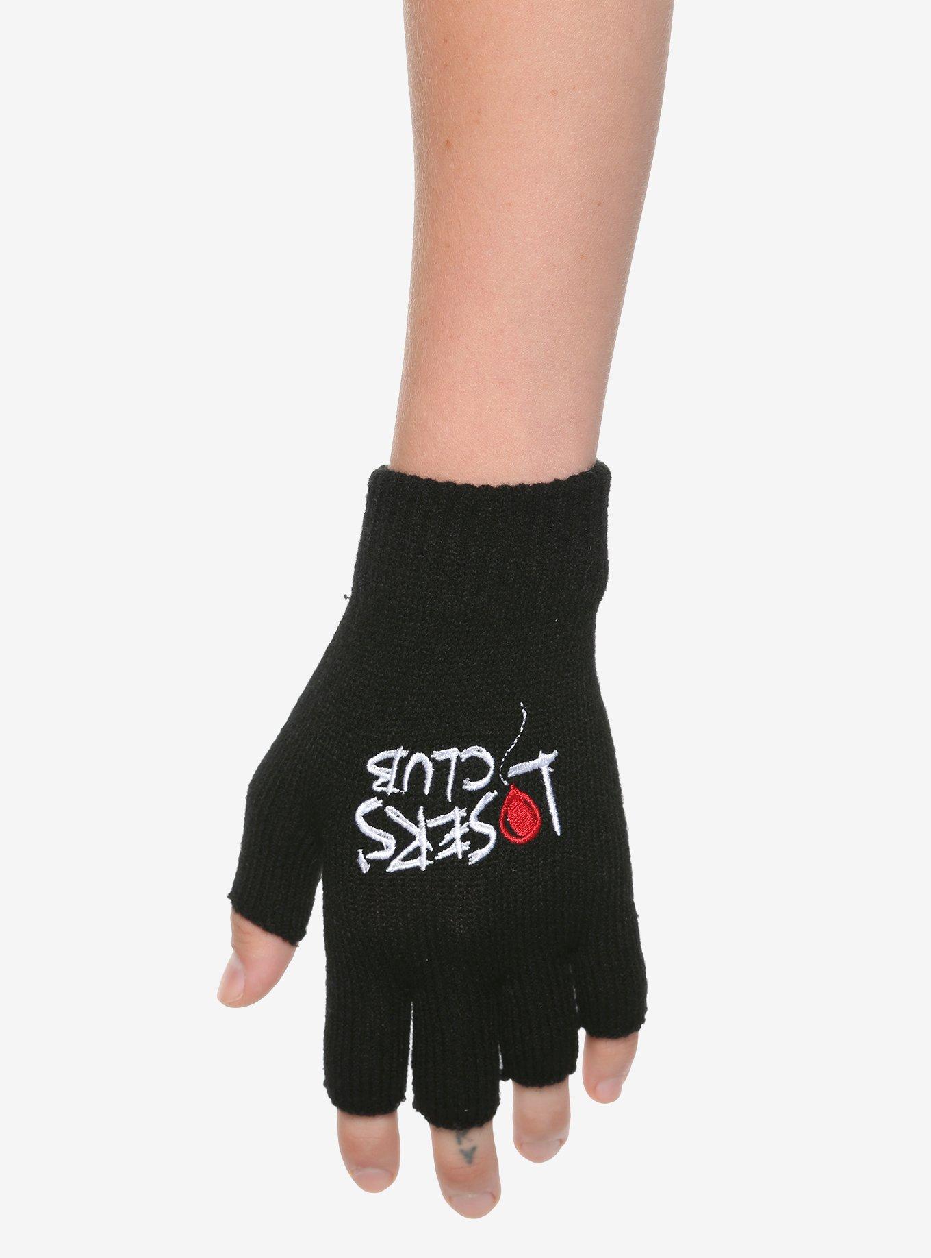 IT Losers Club Fingerless Gloves, , alternate