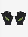 Rick And Morty Pickle Rick Fingerless Gloves, , alternate