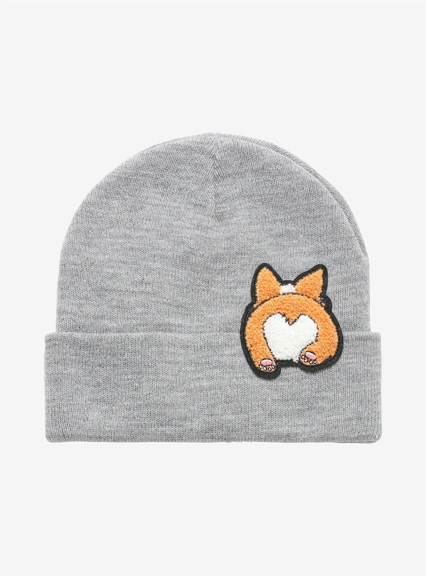 Corgi Peekaboo Watchman Beanie, , alternate