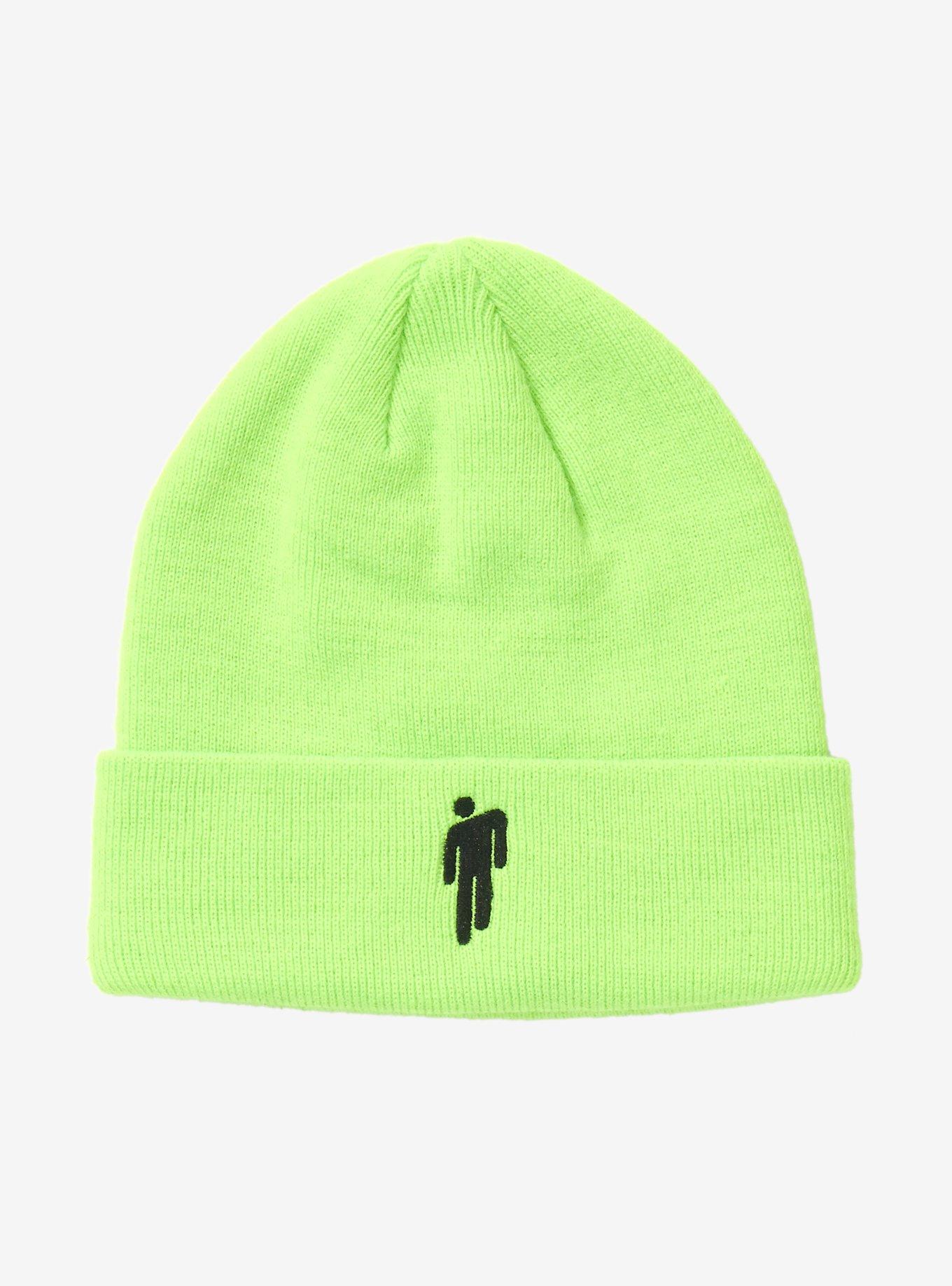 Billie Eilish Merch Hot Topic Logo Beanie Knit Hat Stretchy Cap for Men  Women (Green) : : Clothing, Shoes & Accessories