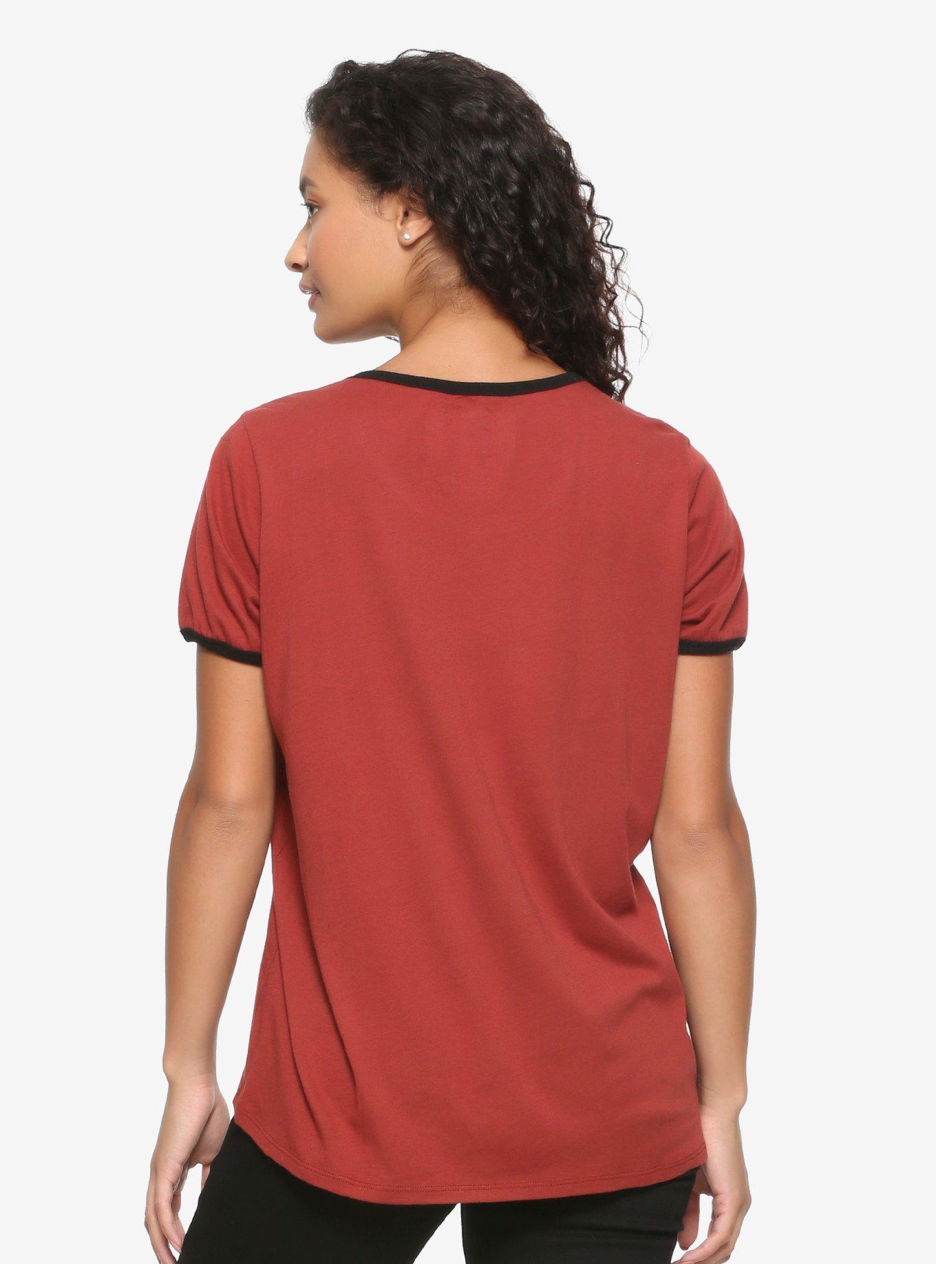 Coraline Logo Women's Ringer T-Shirt - BoxLunch Exclusive, , alternate - view 2