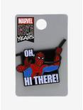 Marvel Spider-Man Hi There Enamel Pin, , alternate