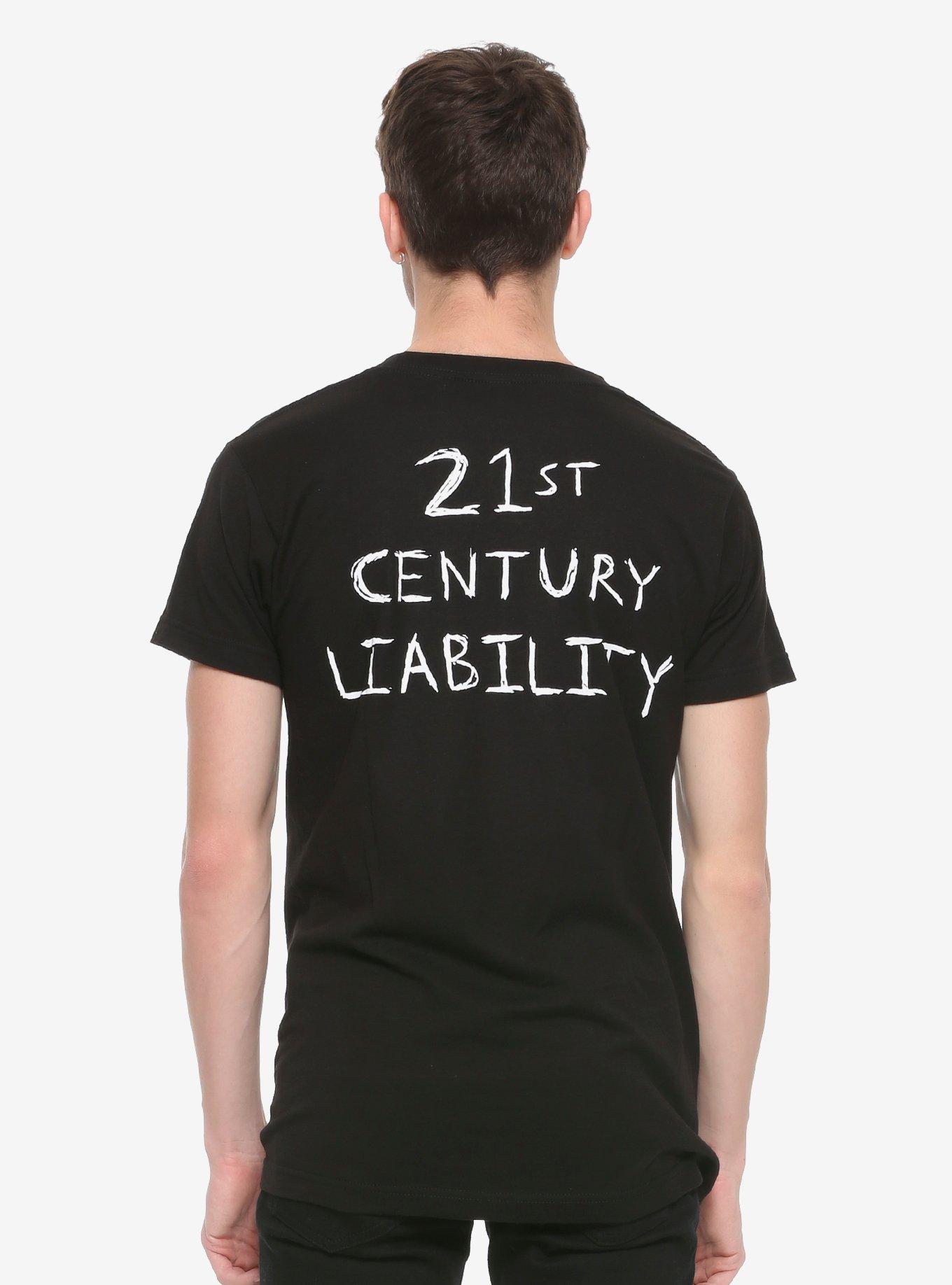 Yungblud 21st Century Liability T-Shirt, BLACK, alternate