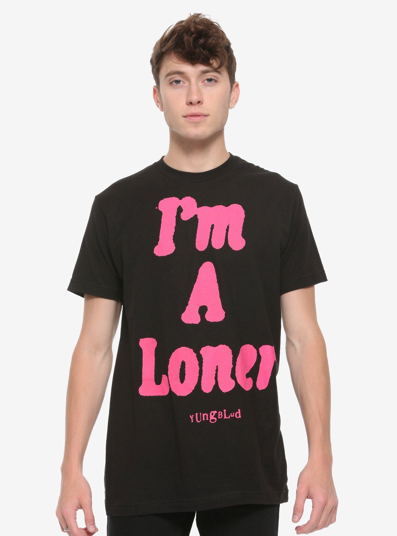 Yungblud Loner T-Shirt, BLACK, alternate